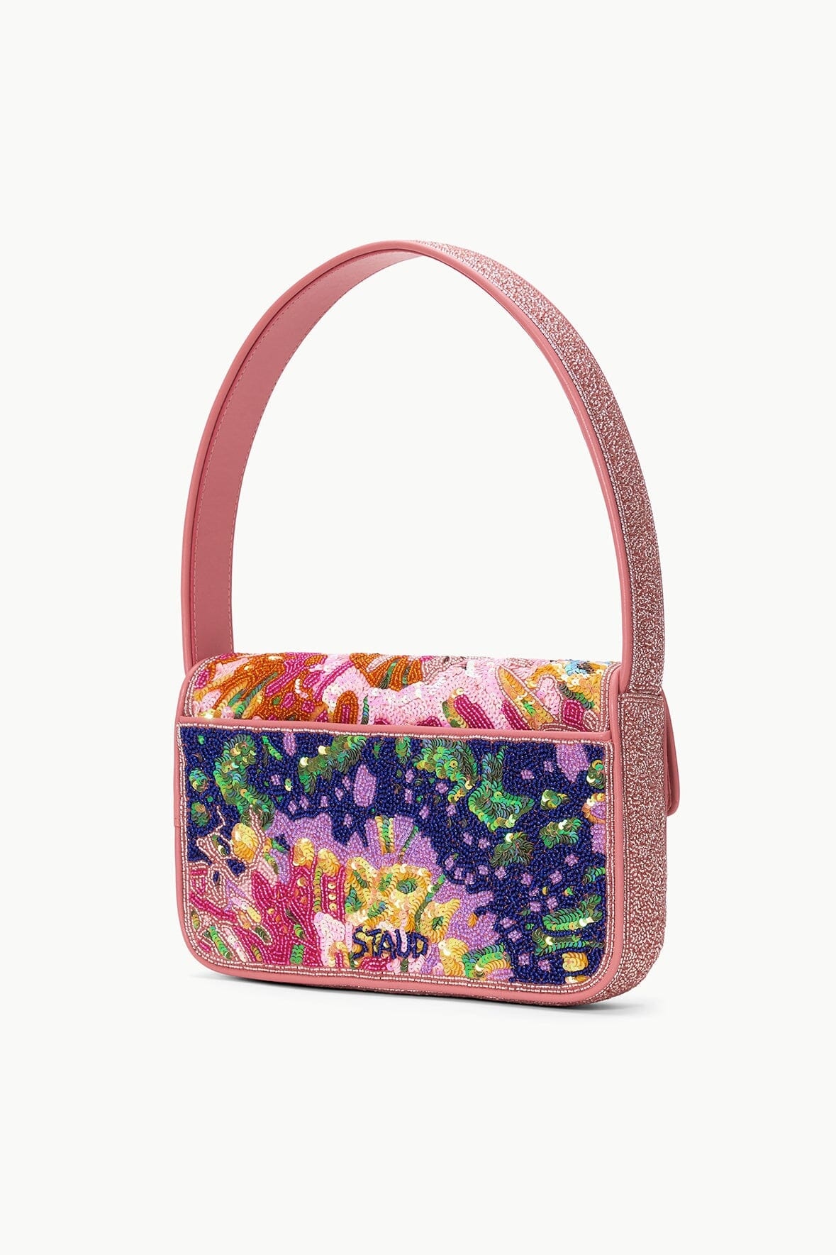 STAUD TOMMY BEADED BAG AURORA - 3