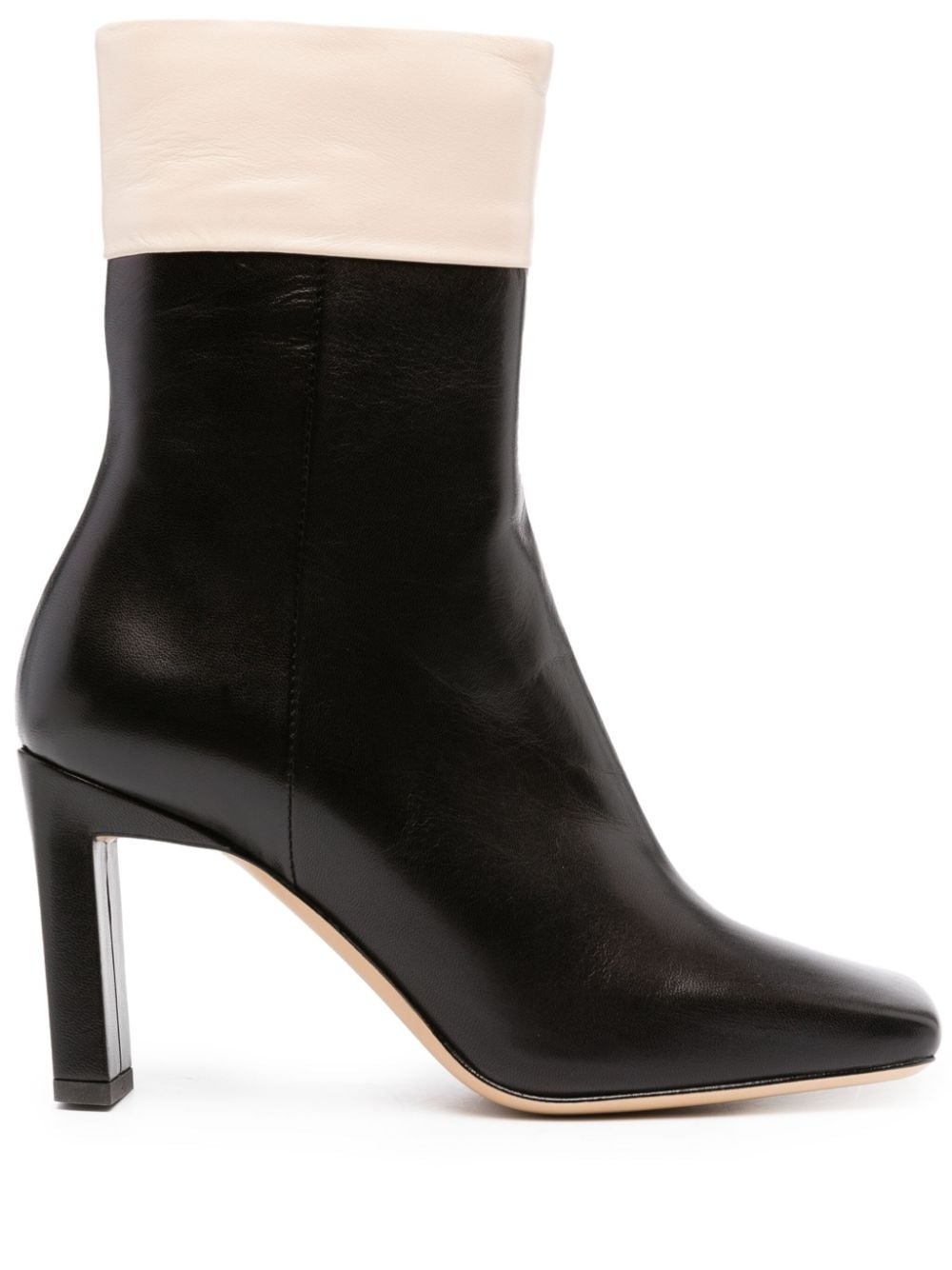 Isa 85mm leather ankle boots - 1