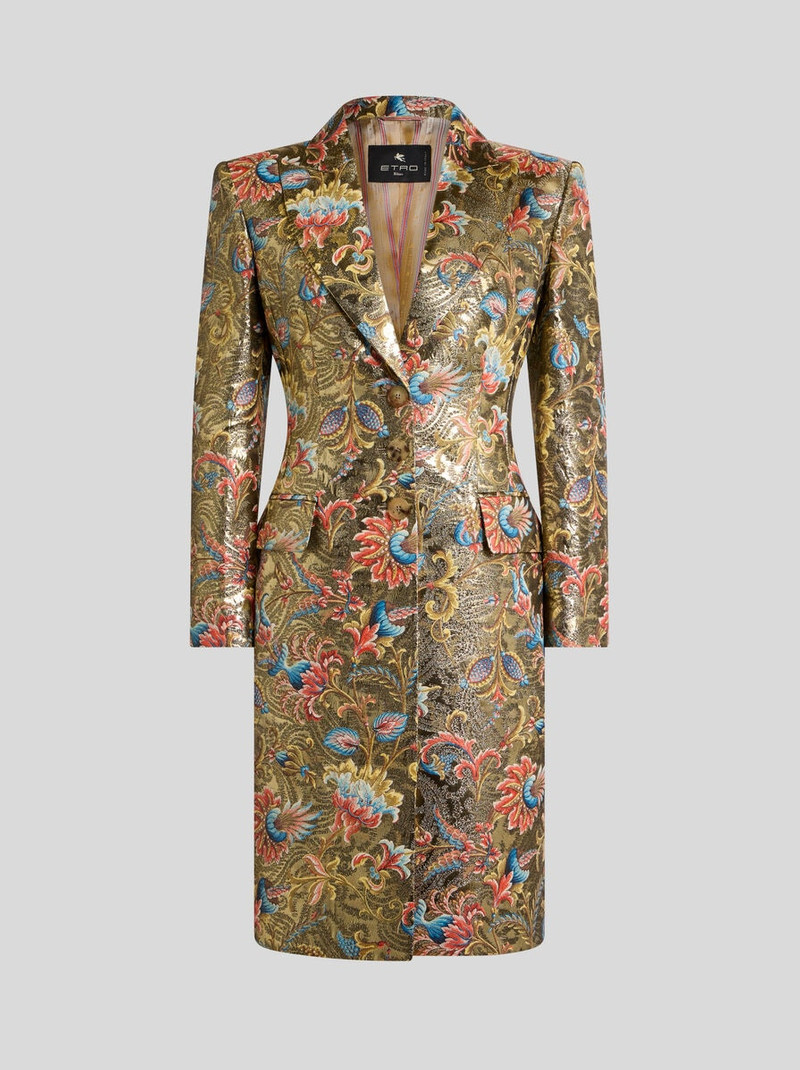 PAISLEY JACQUARD COAT 1