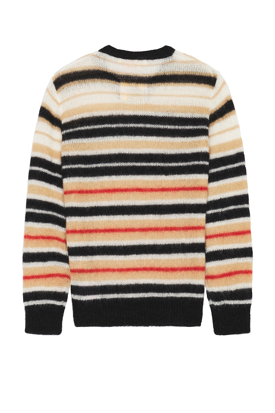Round Neck Striped Sweater - 2