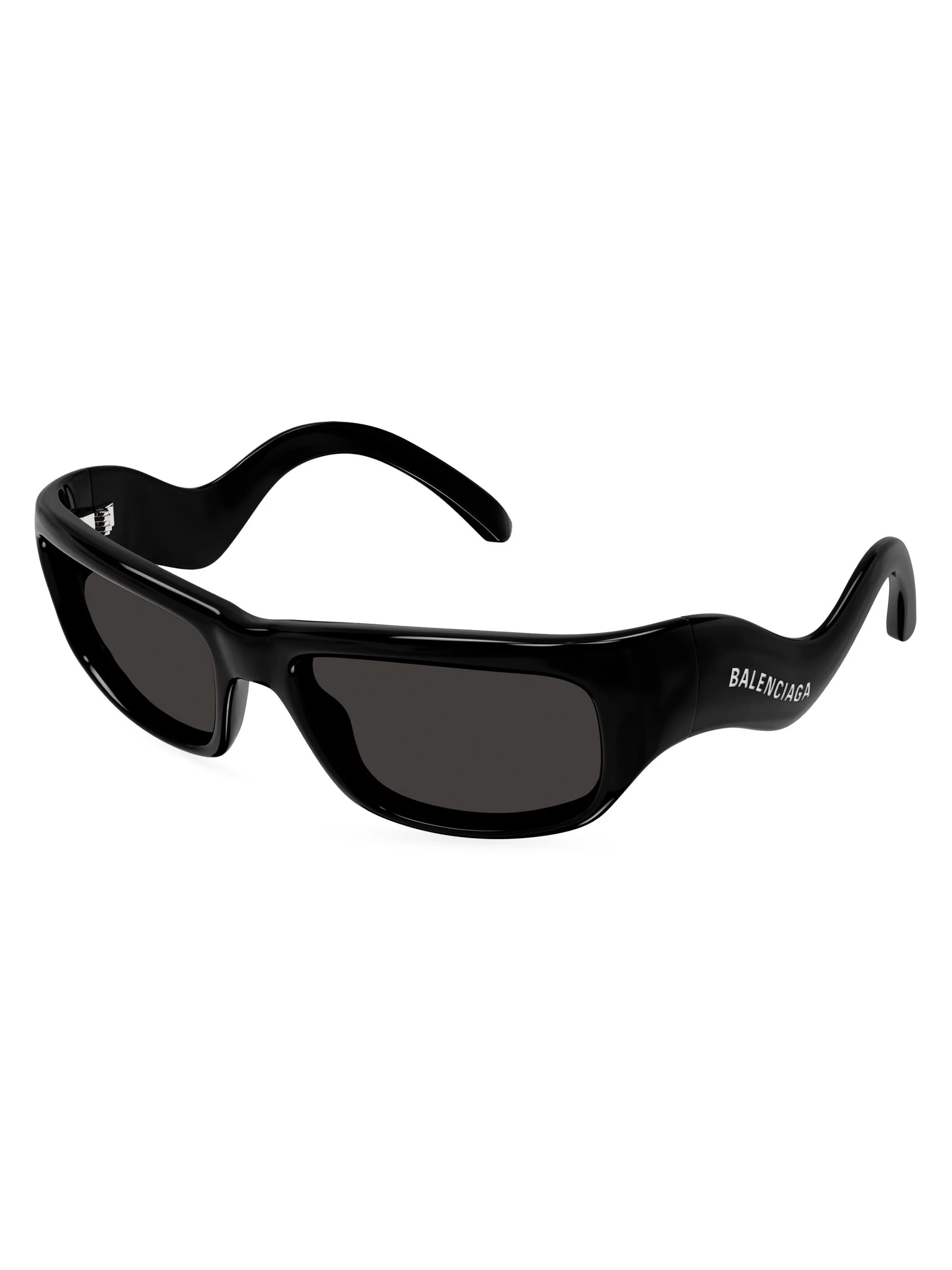 Women's Hamptons 58MM Rectangular Sunglasses - Black Dark Grey - 1