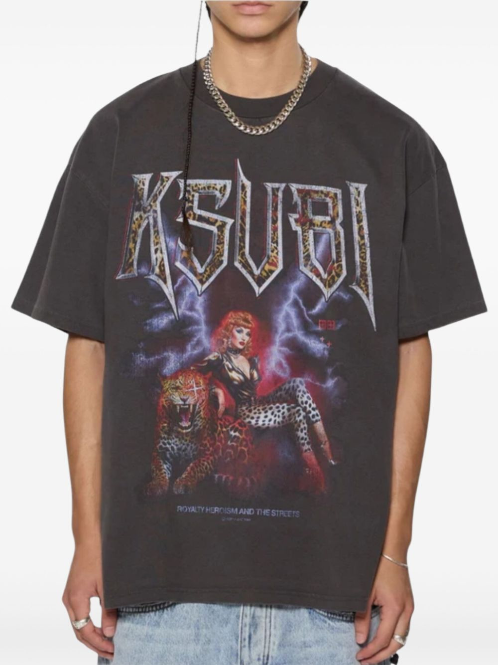 Kingdom Ekcess SS graphic-print crew-neck T-shirt - 3