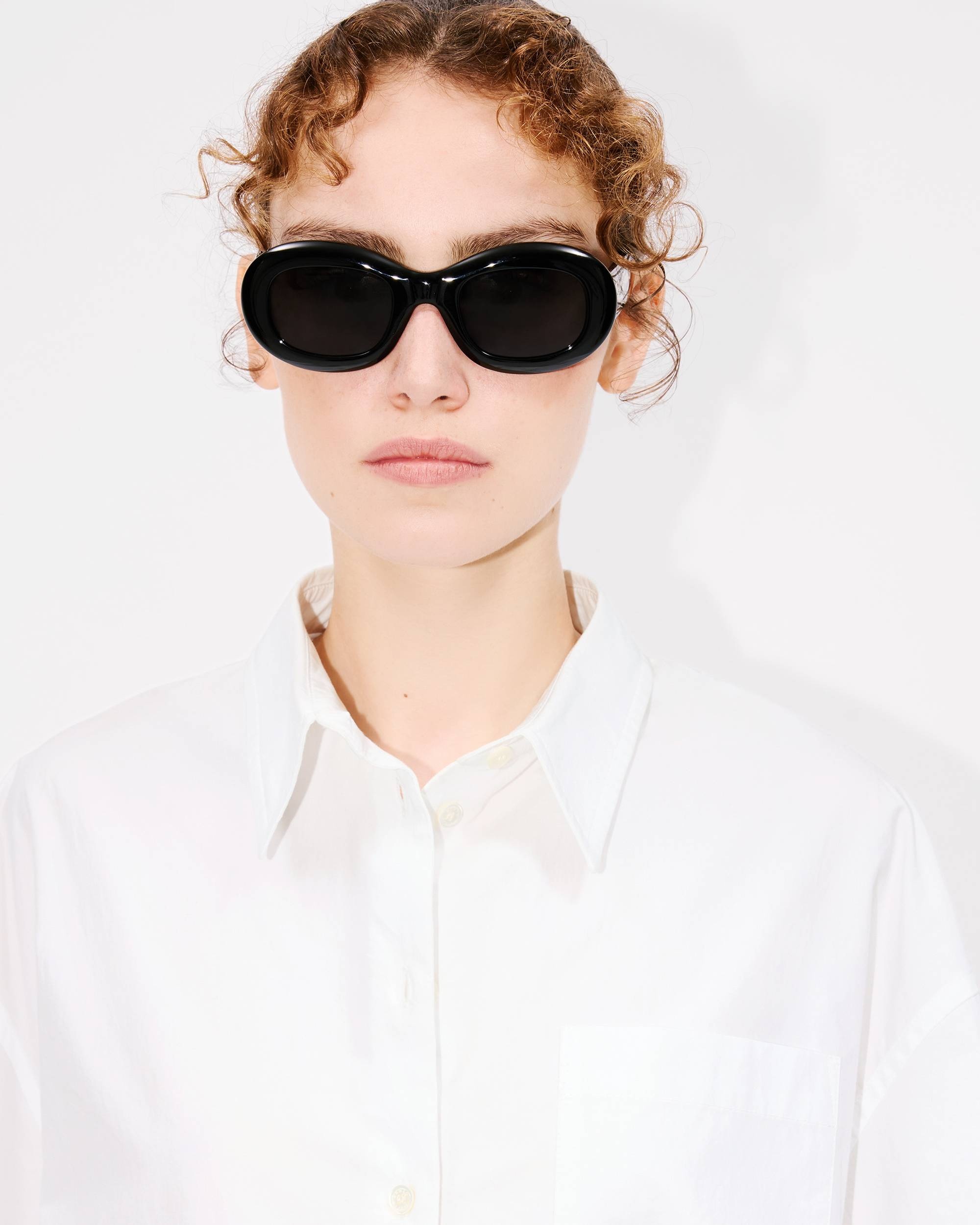 Oversized shirt in cotton - 6