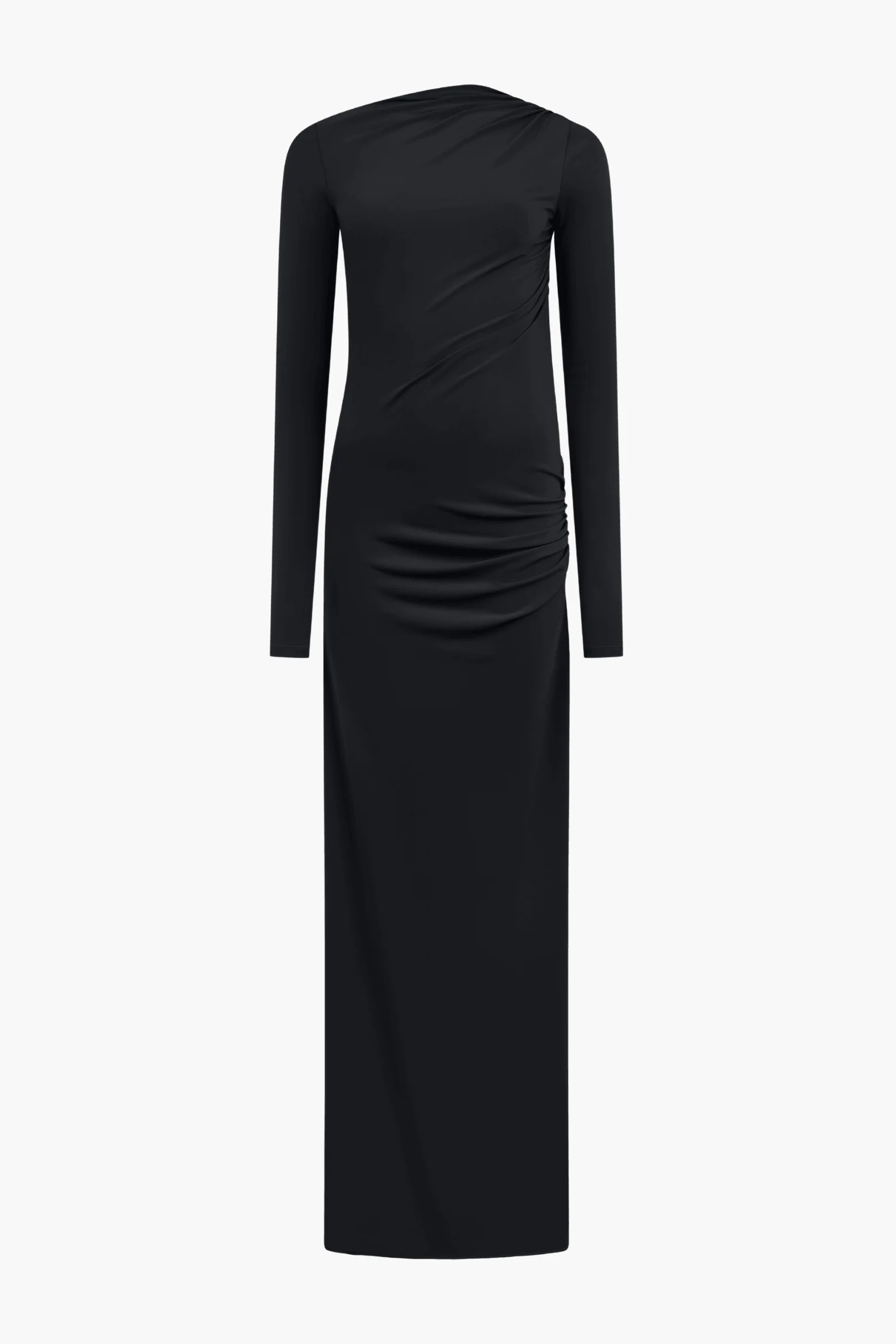 DEEP OPENBACK MAXI DRESS - 1
