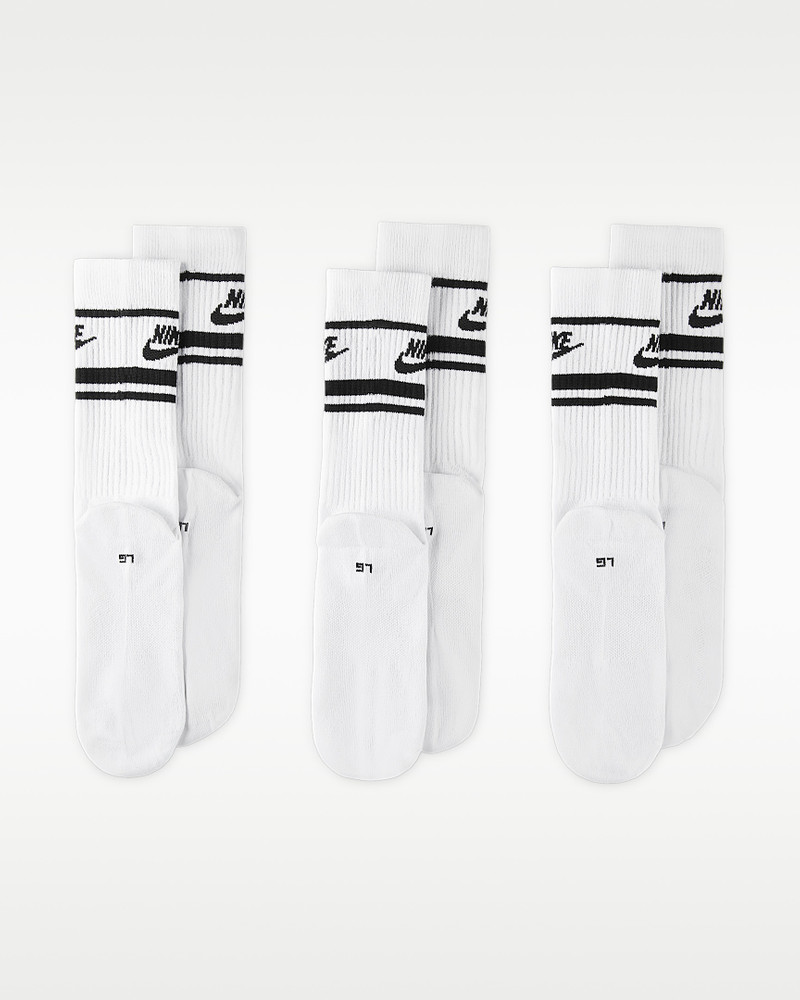 Nike Sportswear Dri-FIT Everyday Essential Crew Socks (3 Pairs) 3