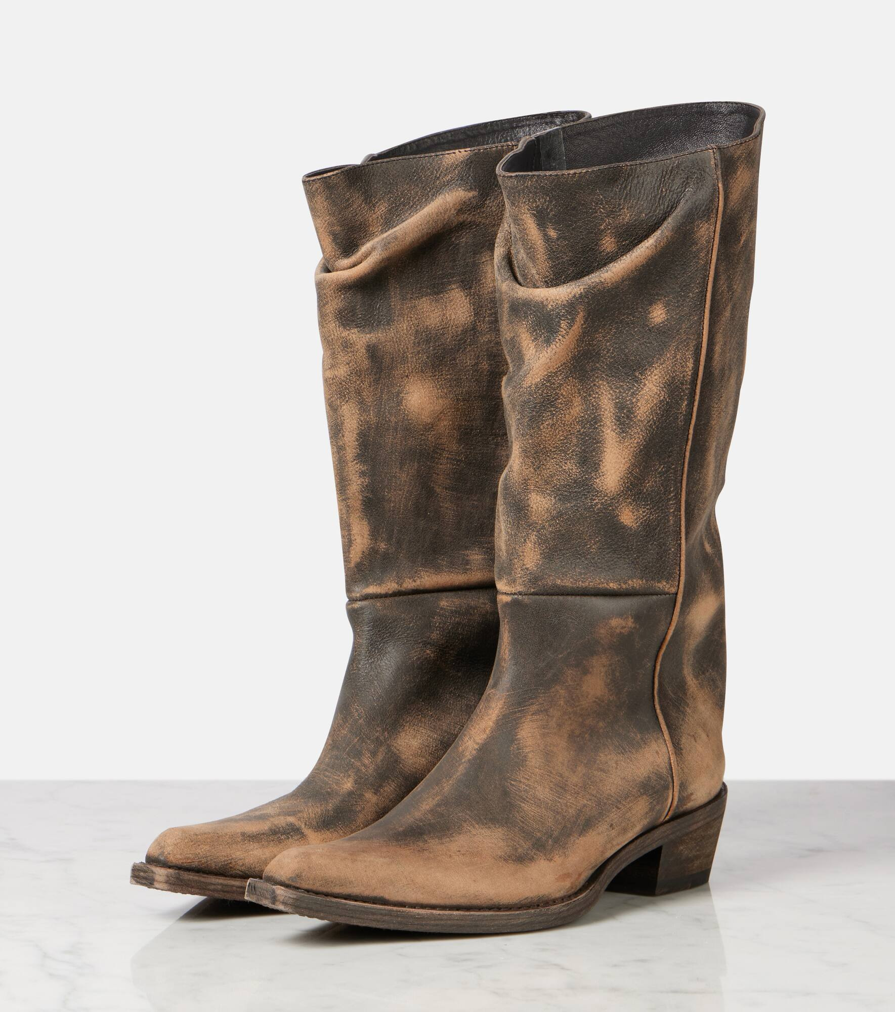 Clive 25 leather boots - 4
