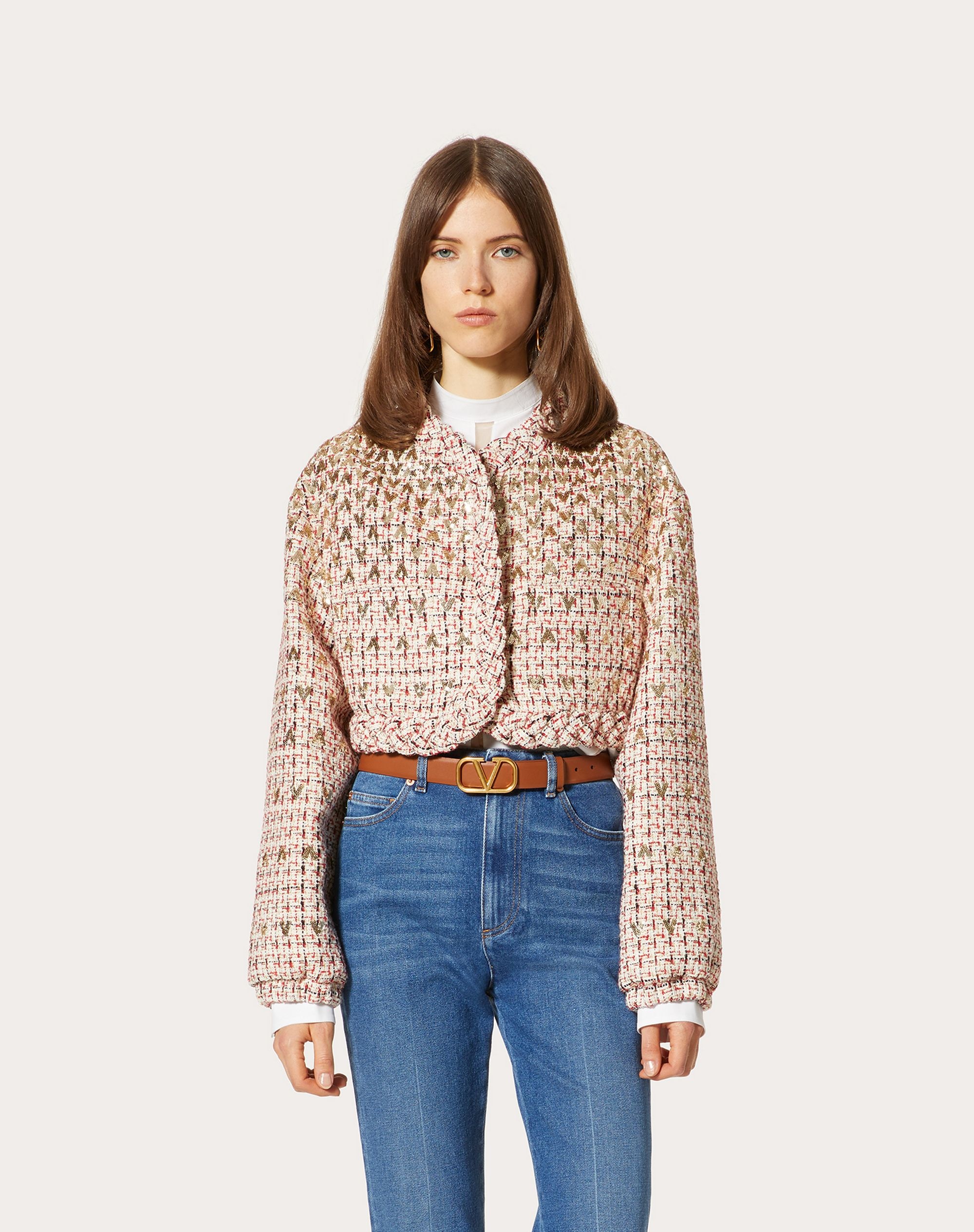 SENSATION LUREX TWEED JACKET - 3