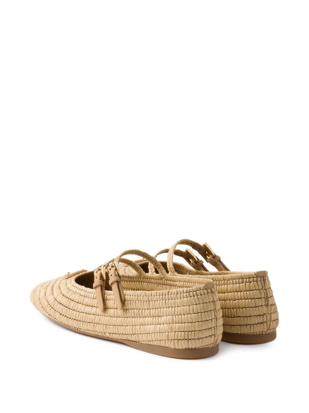 woven ballerina shoes - 3