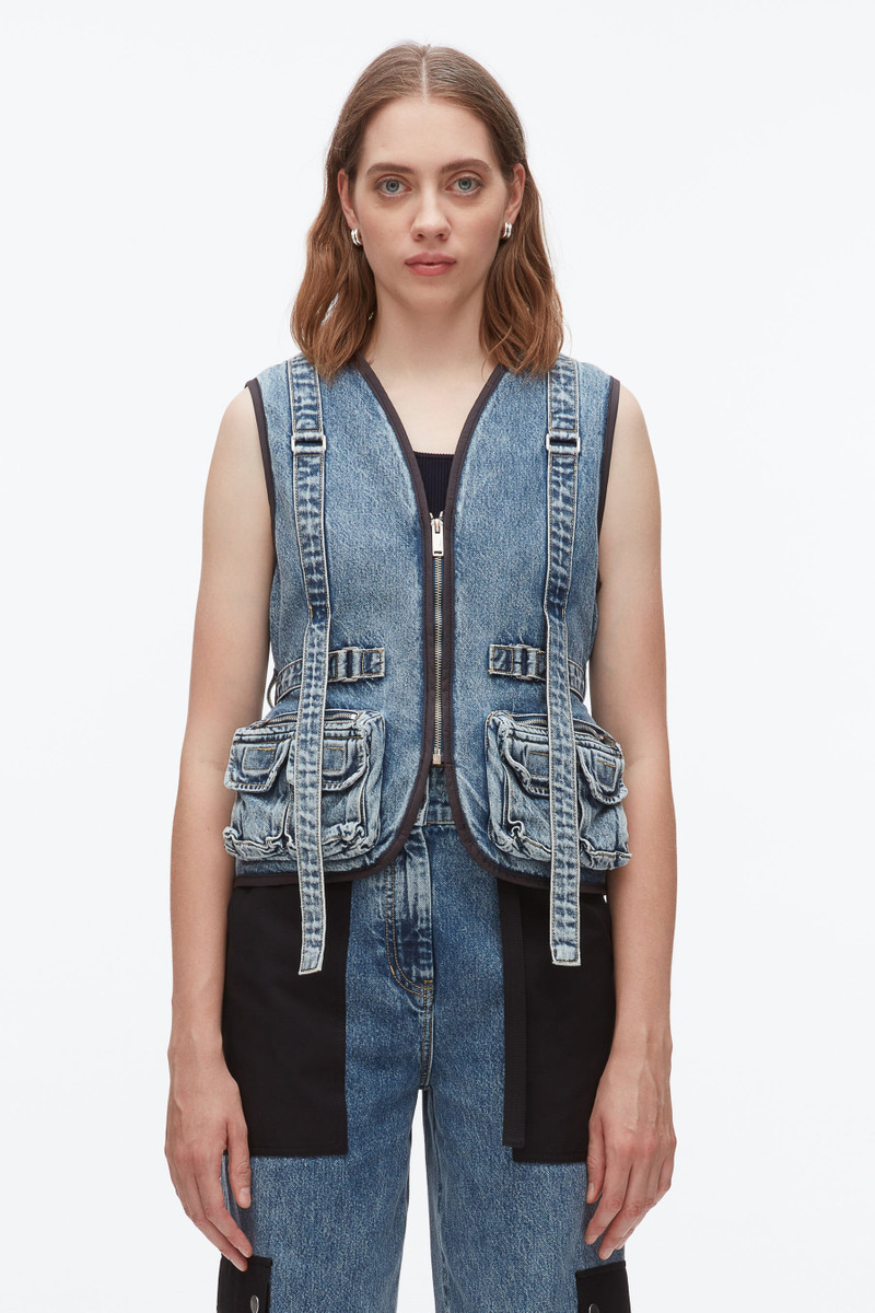 Denim Field Vest 3