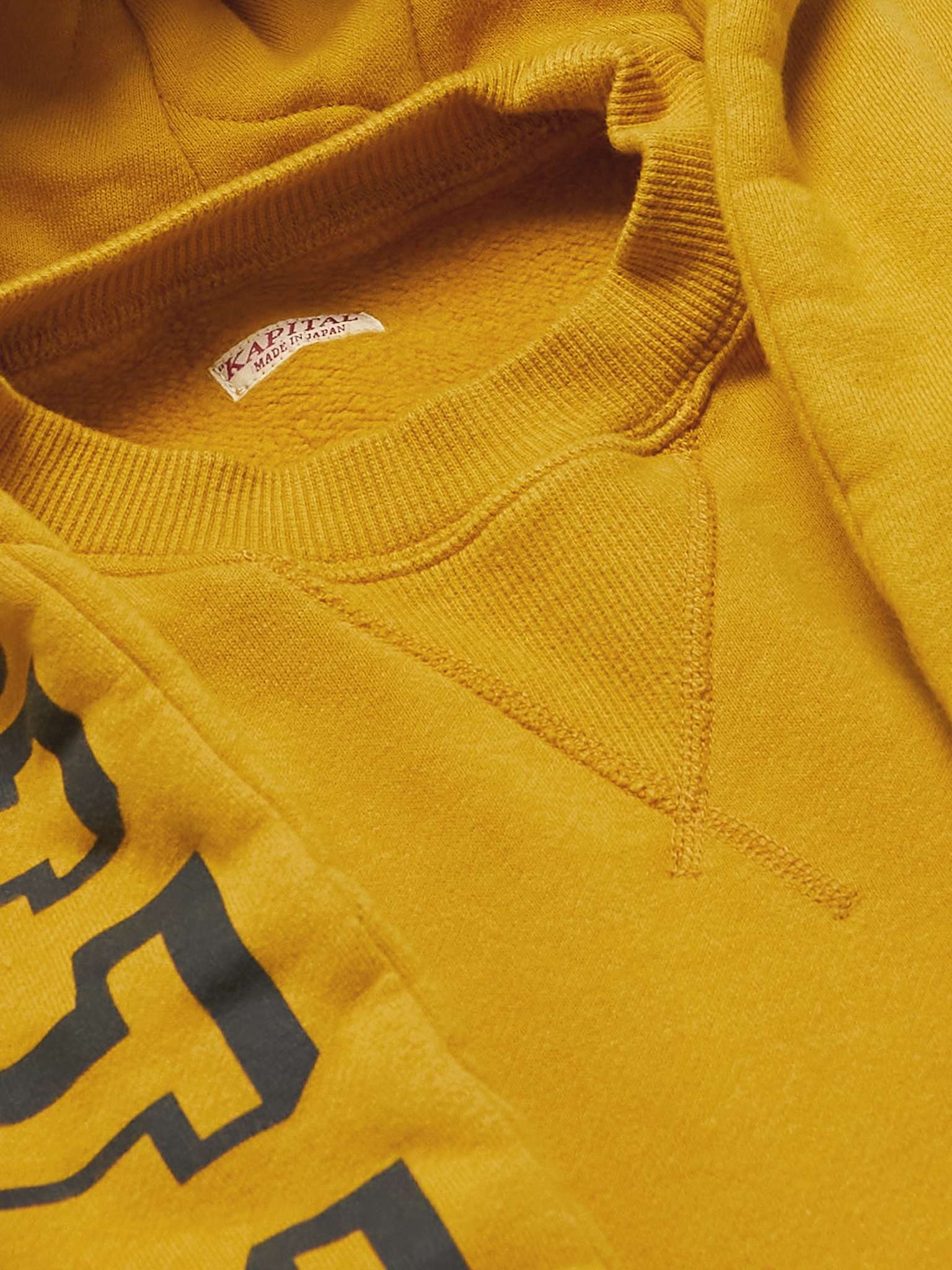 Scarf-Detail Logo-Print Cotton-Jersey Hoodie - 6