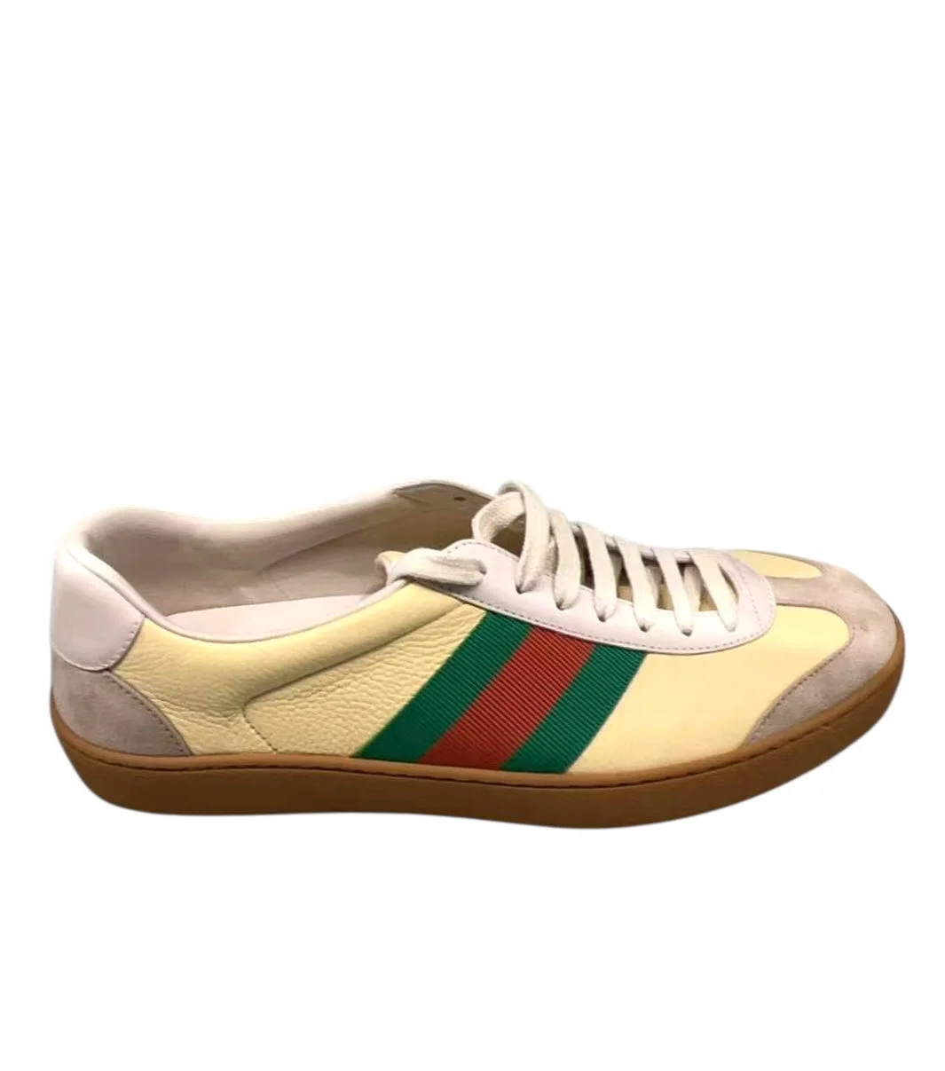 Gucci Web Leather Women Sneakers - 1