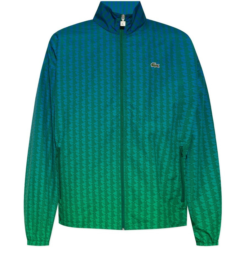 monogram-print ombrÃ© sportsuit jacket 1