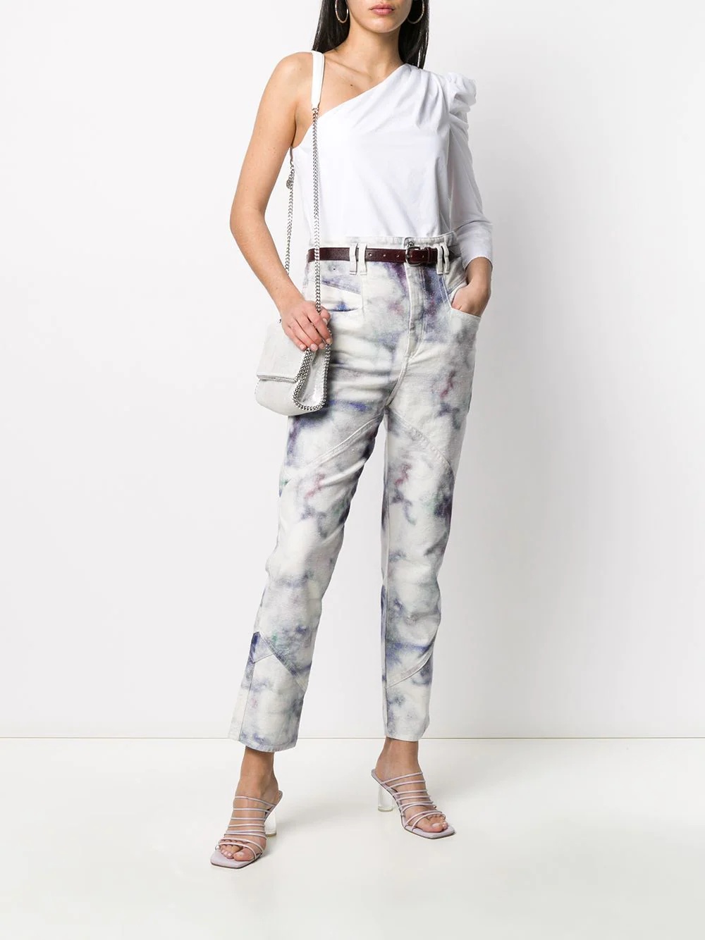 Eloise high-rise tie-dye jeans - 2