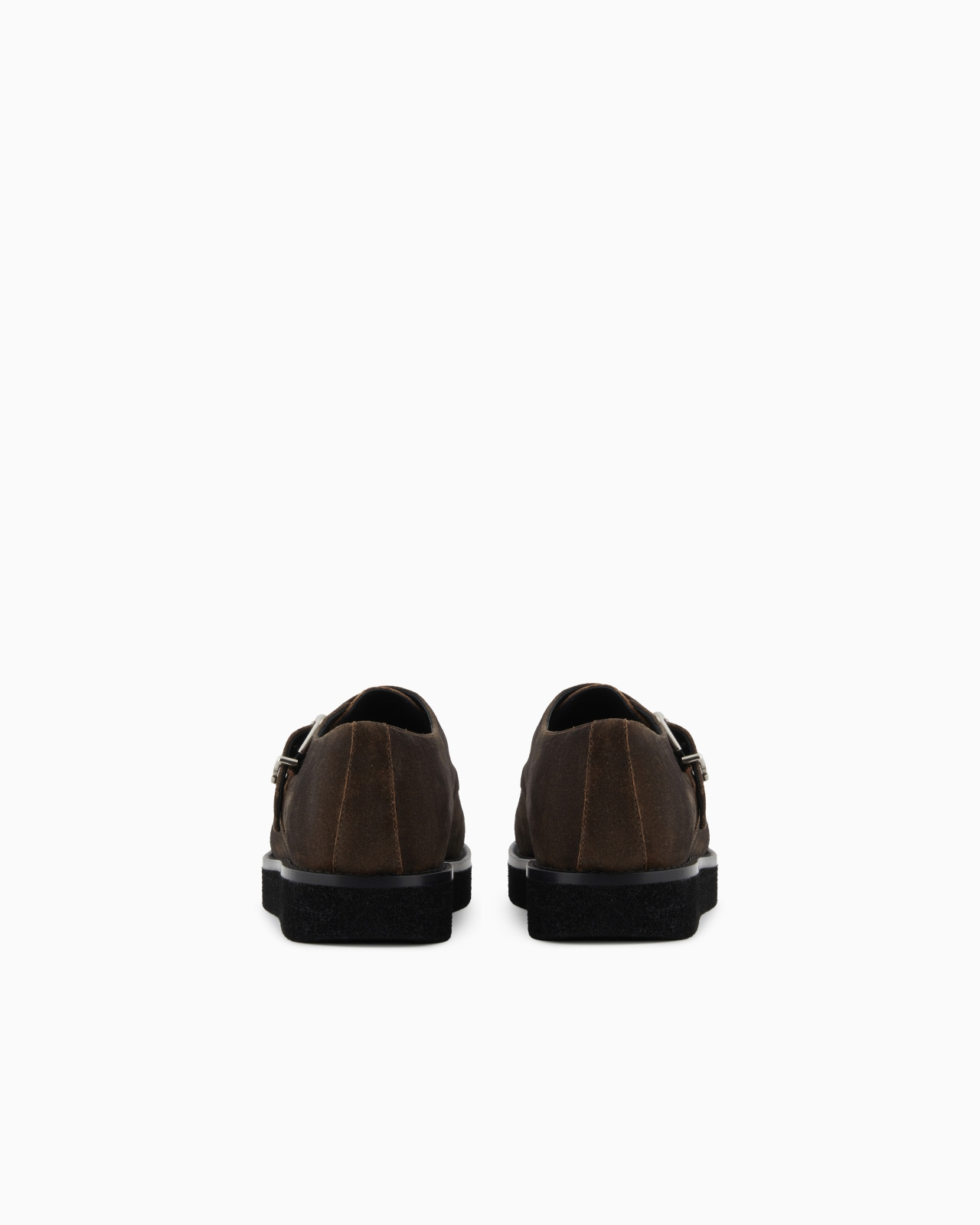 NEW YORK CAPSULE COLLECTION MONKSTRAPS IN DAPPLED CRUST LEATHER - 4