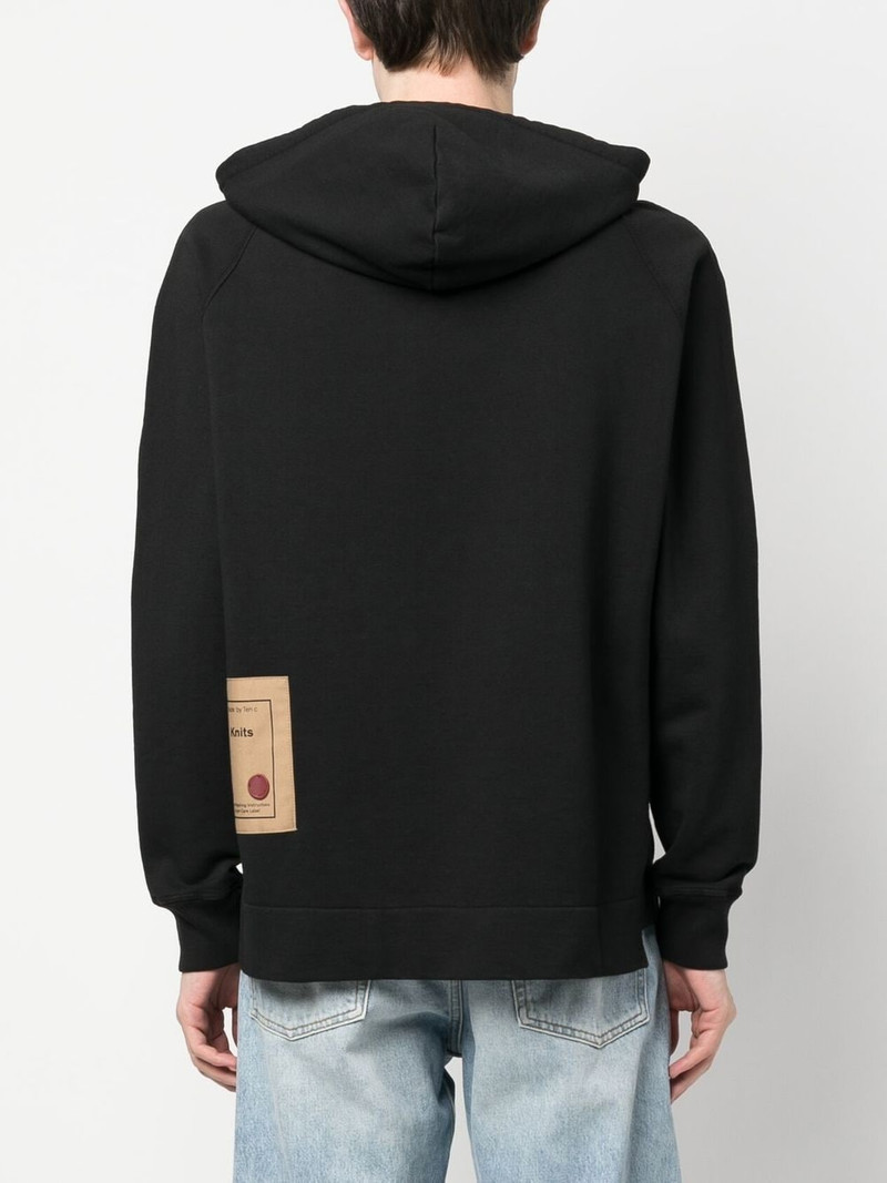 patch-pocket detail hoodie 4