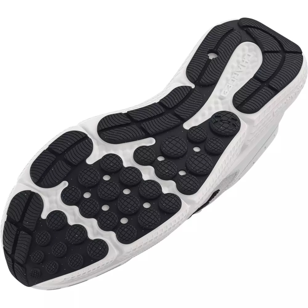 Charged Assert 10 "White/Black" Women's Running Shoe - 4