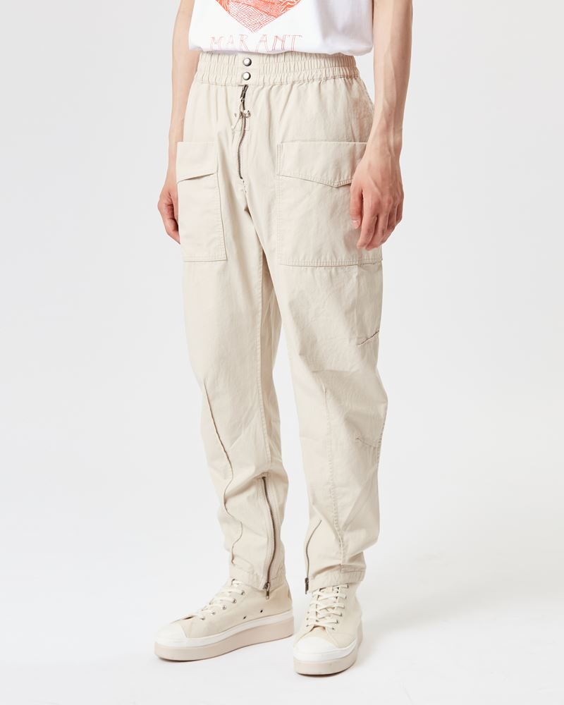 TILSENO COTTON TROUSERS - 4