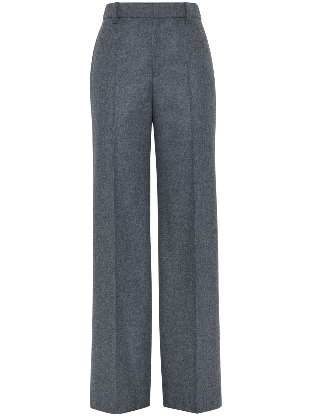 wide-leg tailored trousers - 1
