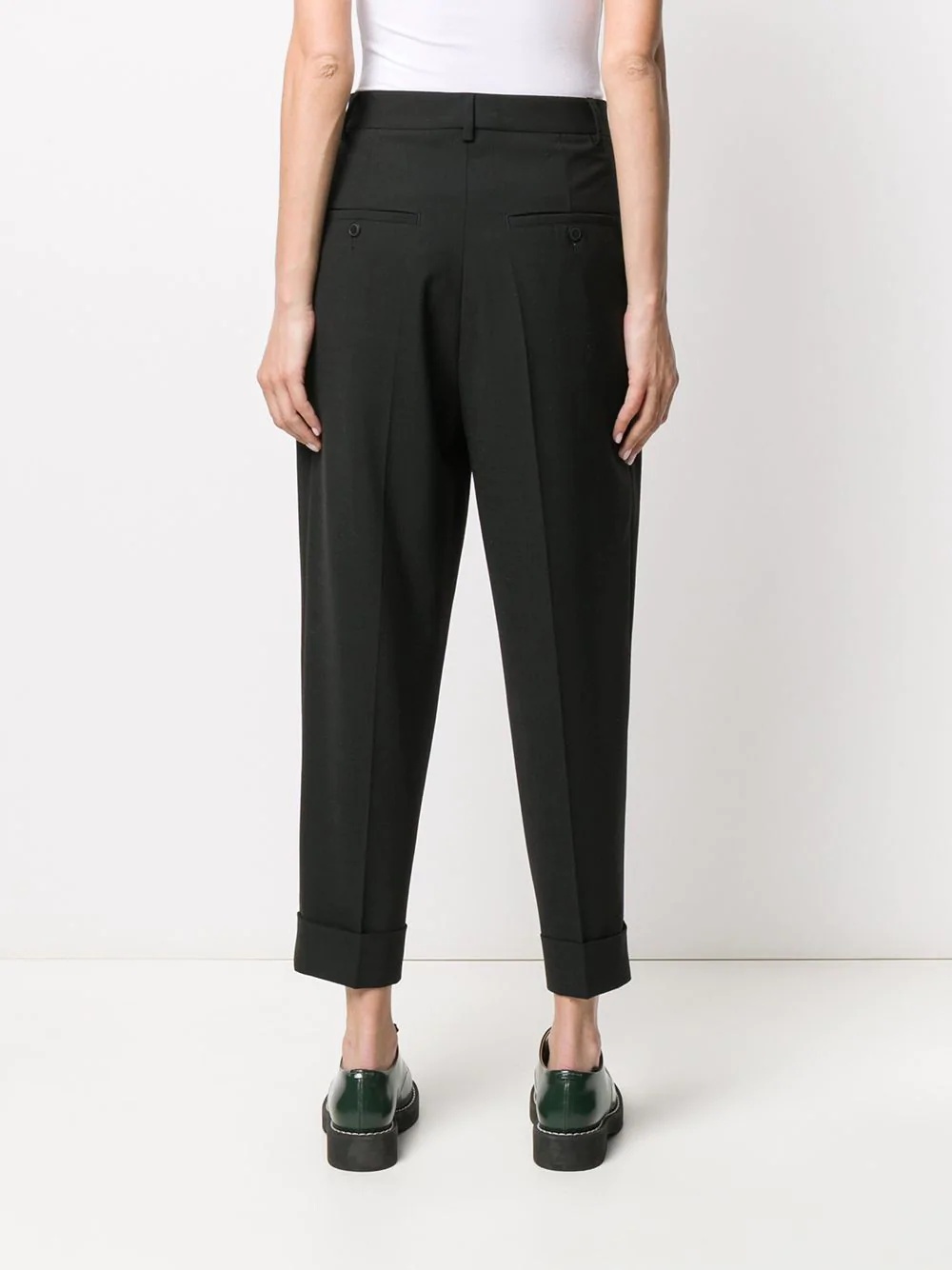 cropped tailored trousers - 4