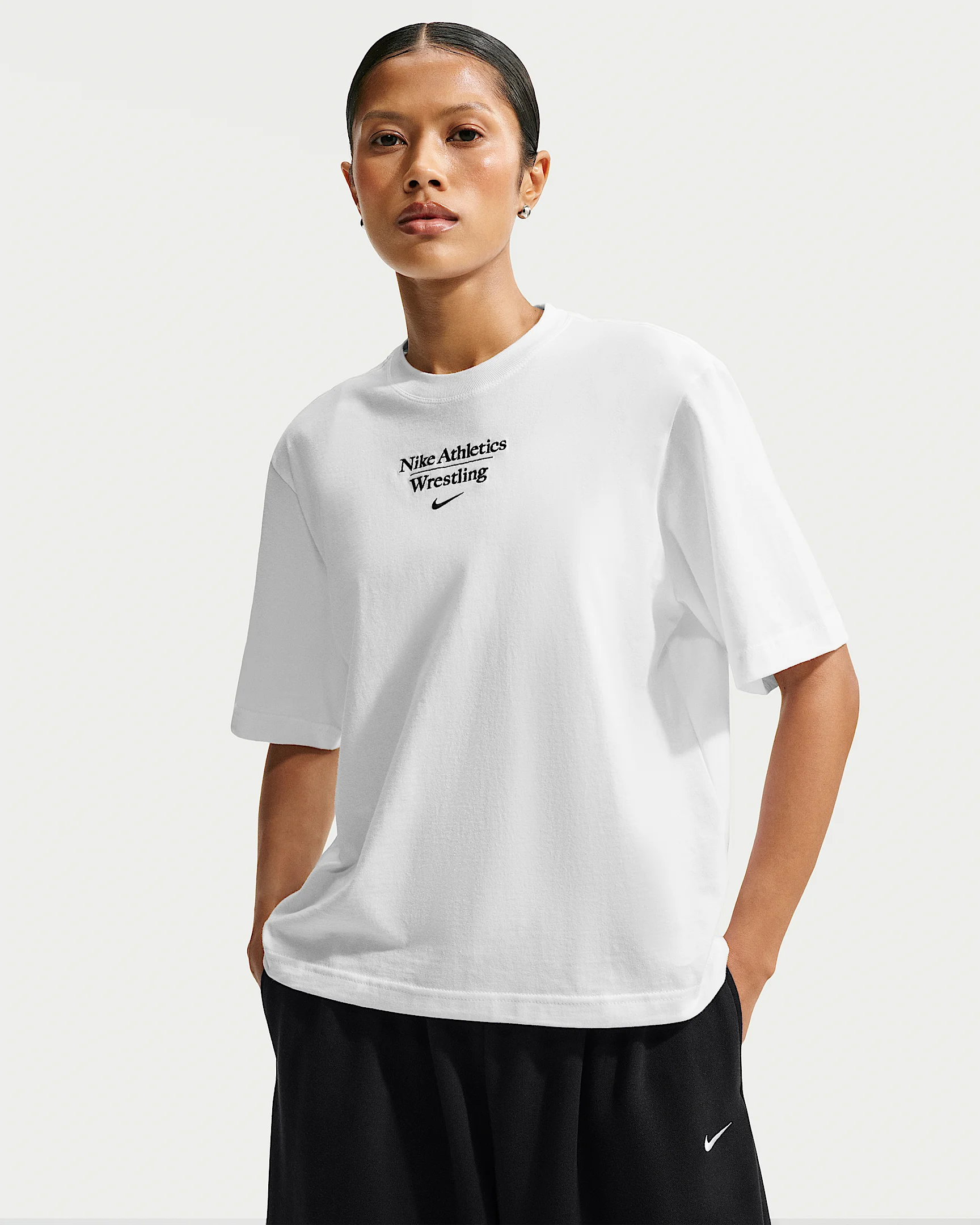 Nike Wrestling Women's Boxy T-Shirt - 1