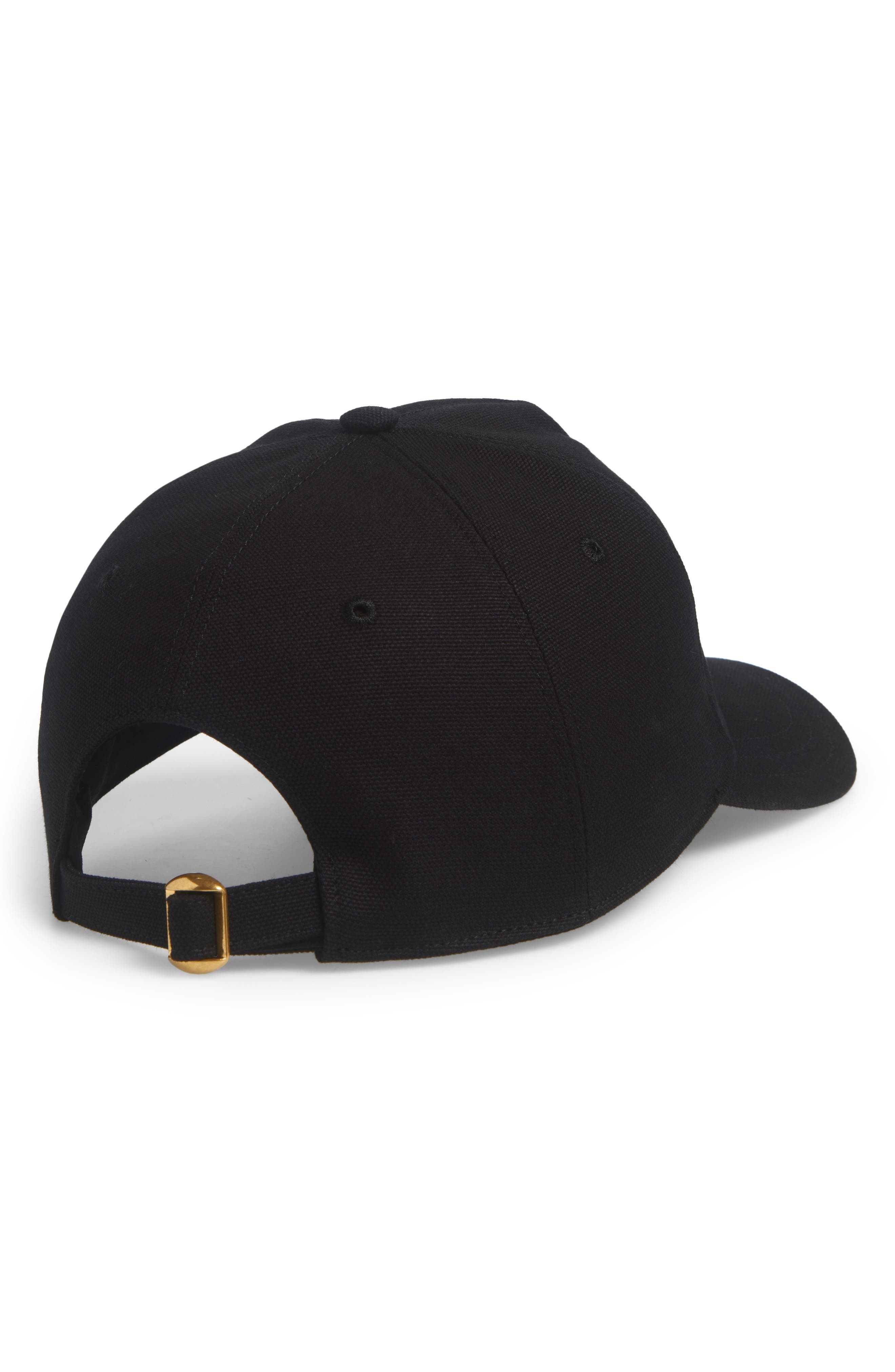 Valentino Garavani Chez Valentino Baseball Cap in Black/Ivory at Nordstrom - 2