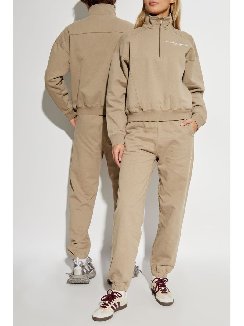 Sporty & Rich Sporty & Rich Athletic Club Quarter Zip outlook