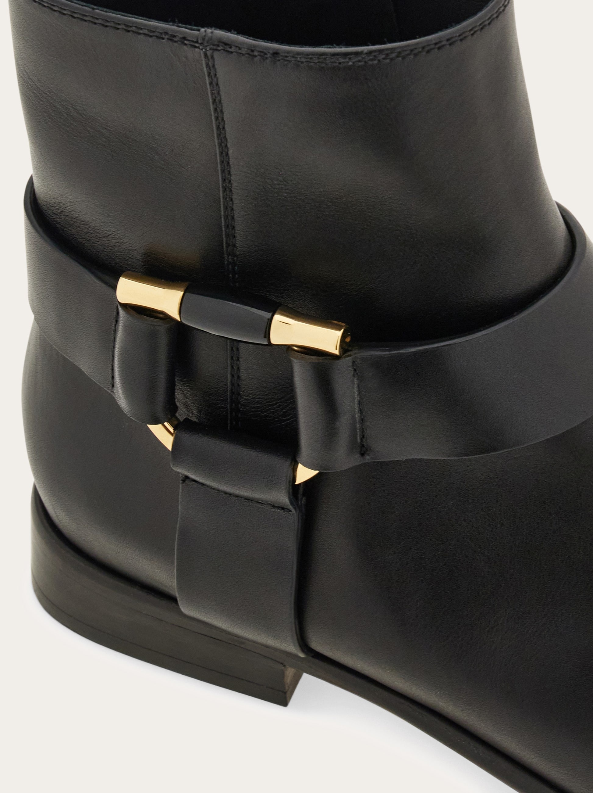 Gancini ornament ankle boot - 7