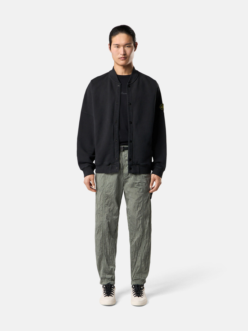 Stone Island 6100034 ORGANIC COTTON DIAGONAL FLEECE 'OLD' EFFECT outlook