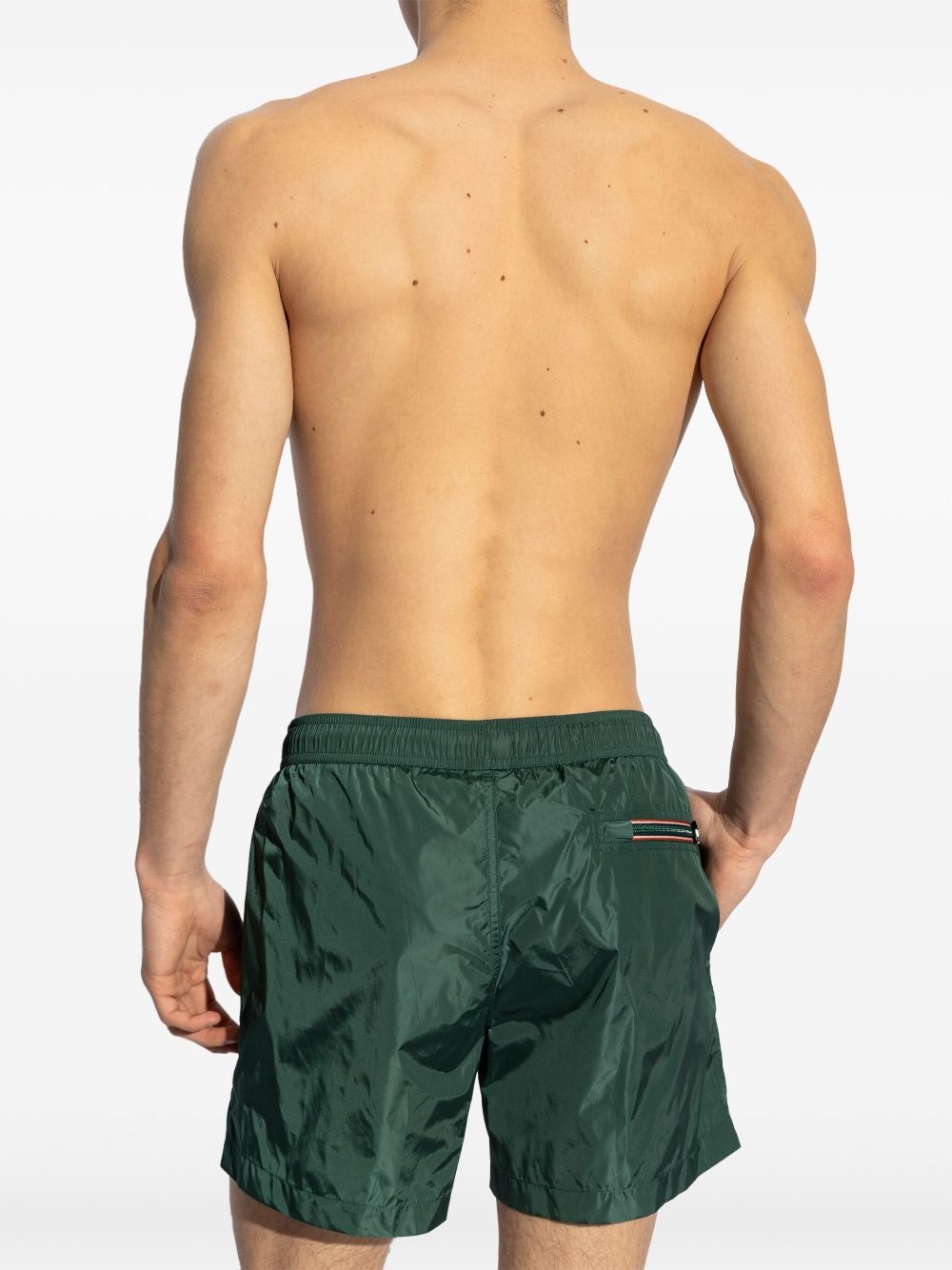 logo-patch swim shorts - 3