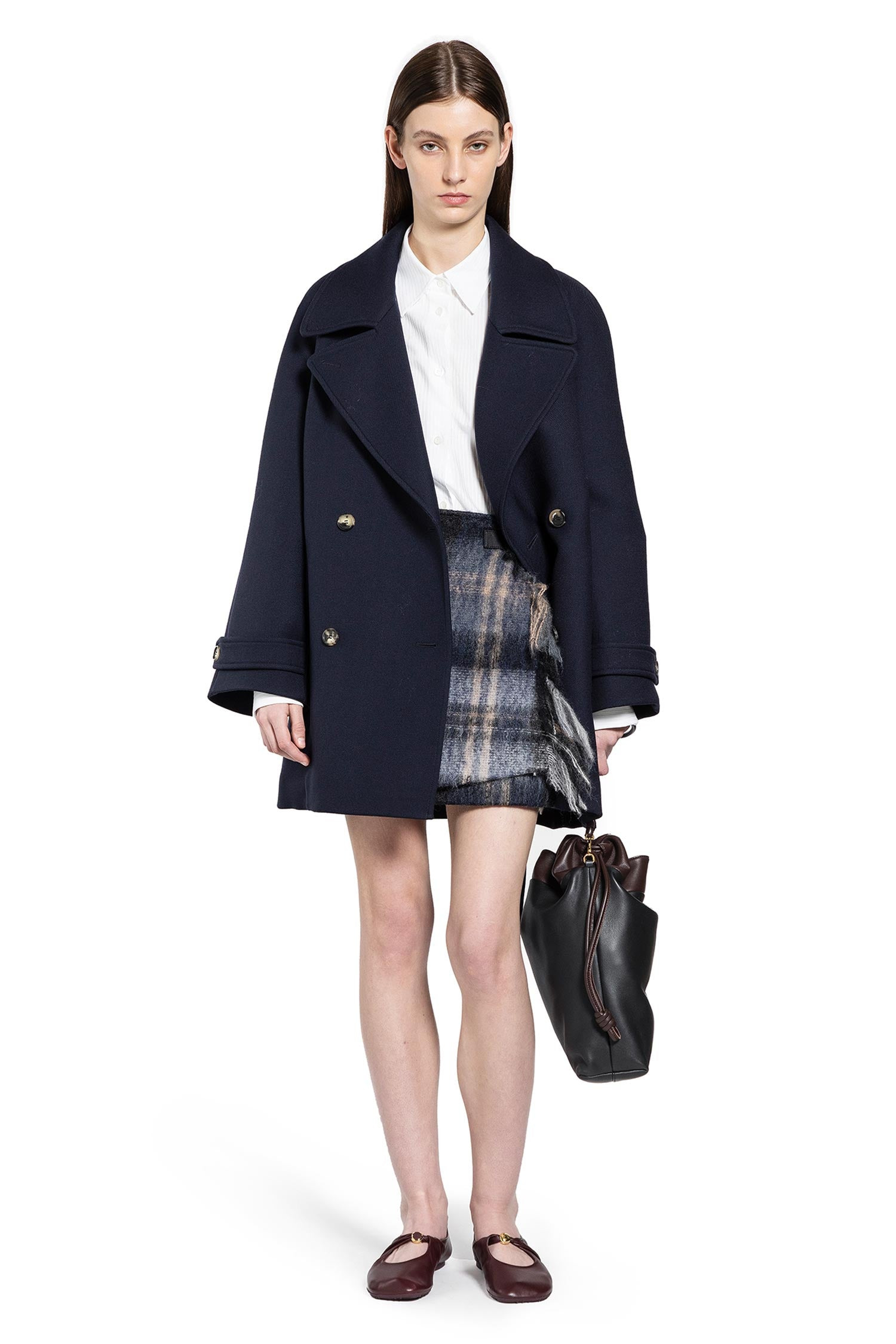 Coat In Wool Blend - 4