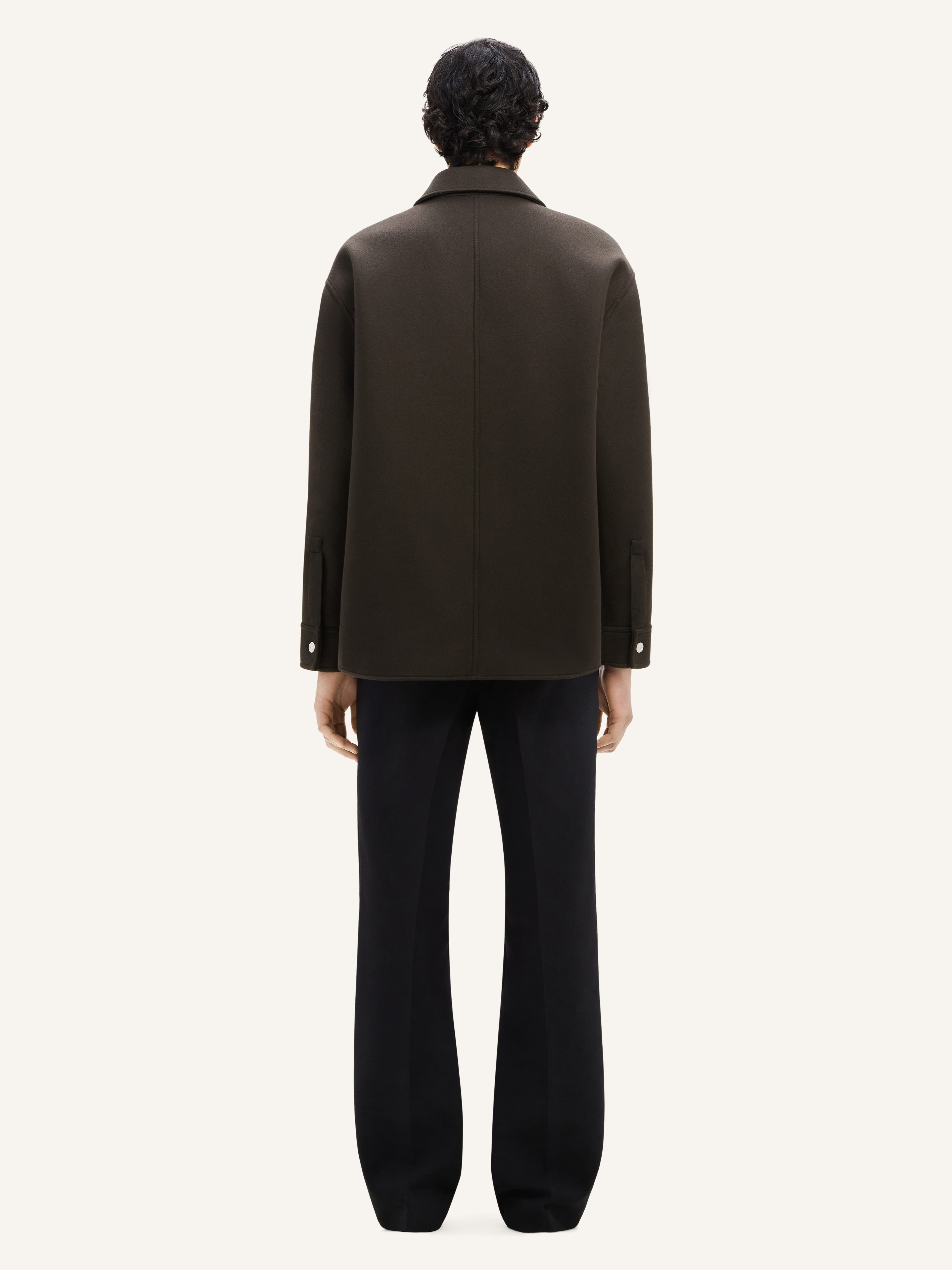 WOOL OVERSHIRT - 5