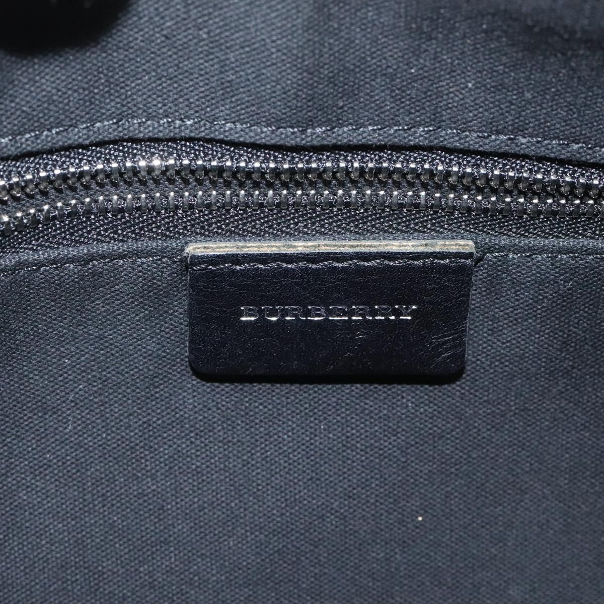 Burberry Hand Bag Wool Black - 10