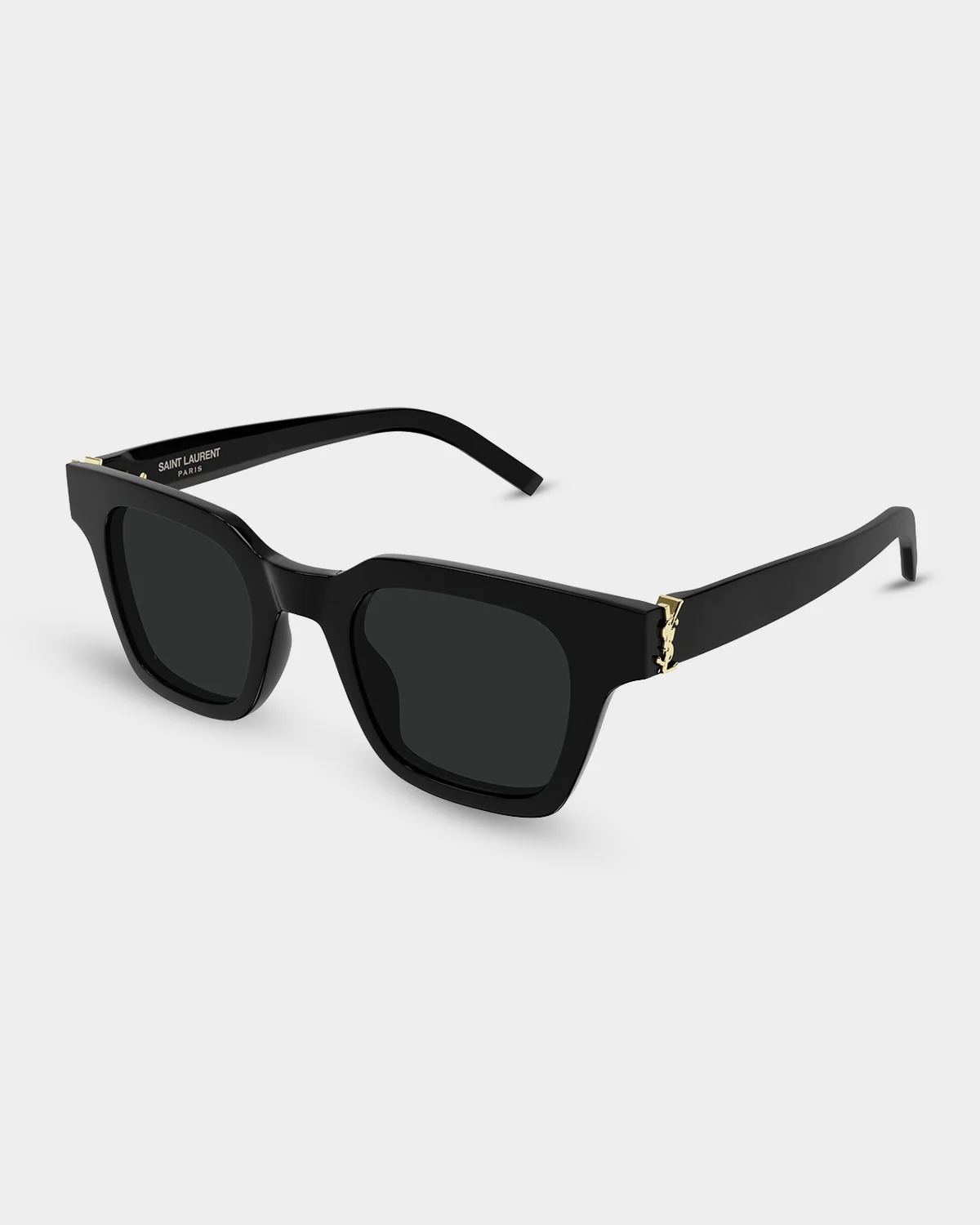 Corner Angle 47mm Rectangular Sunglasses - 1