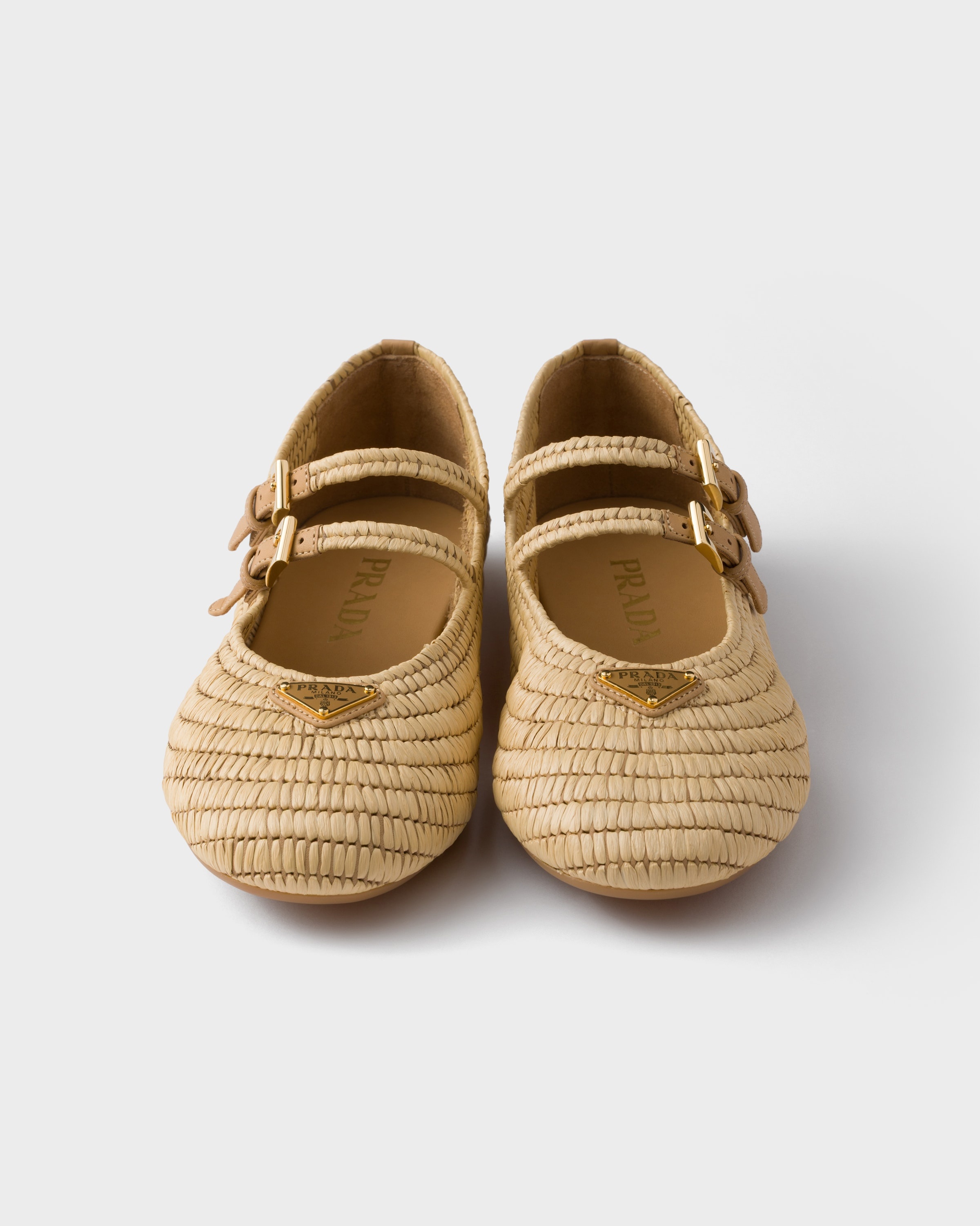 【関税＆送料込み】Prada Crochet Ballerinas Shoes Prada Crochet Ballerinas Shoes | Black | FARFETCH