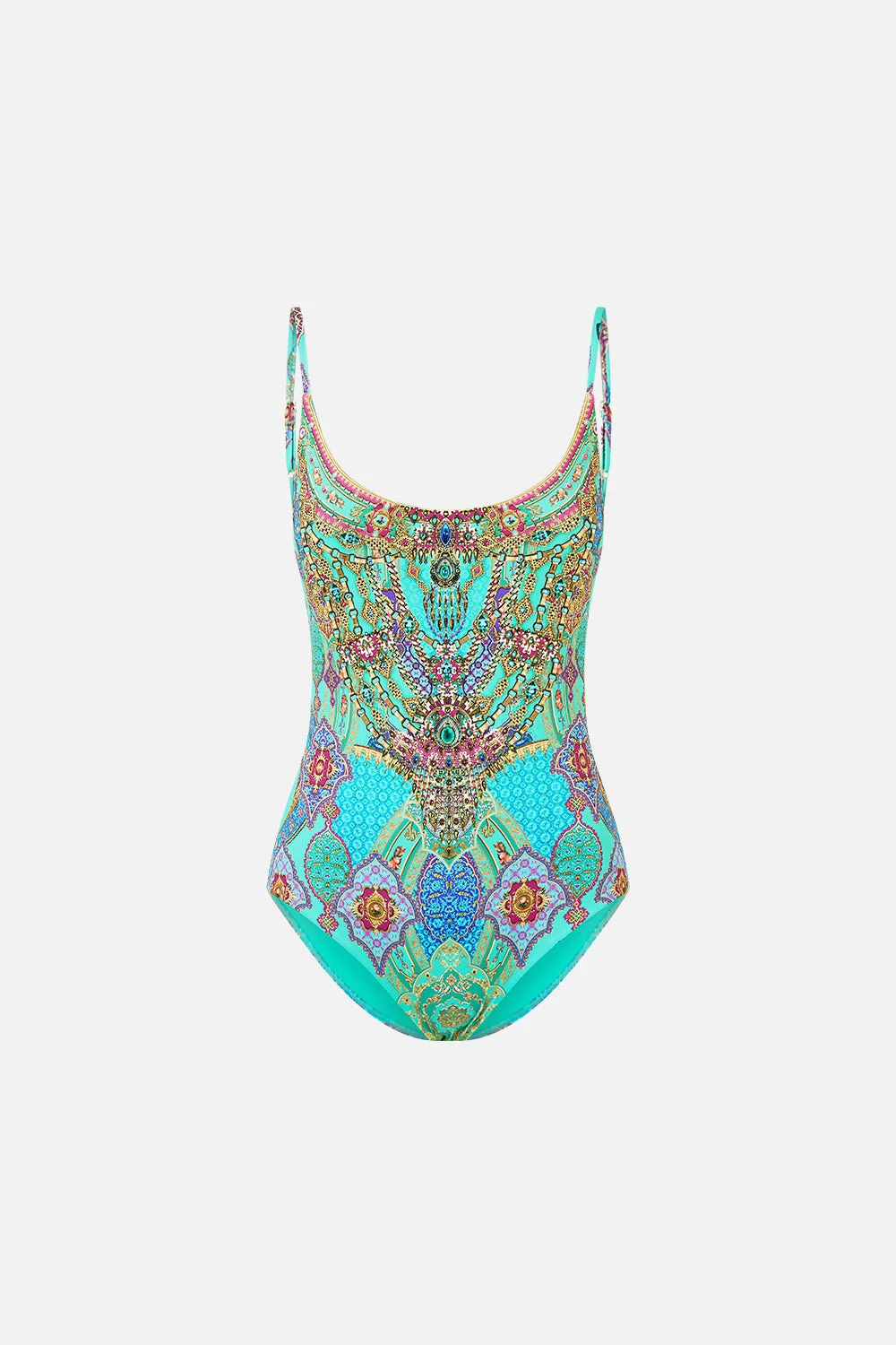 SCOOP NECK ONE PIECE WITH SCOOP BACK THE CONCUBINES CORRIDOR - 1