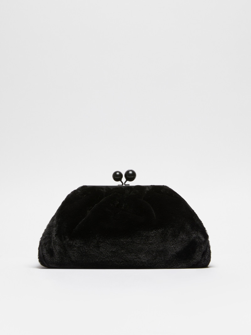 GIANNA Medium furry fabric Pasticcino Bag 3