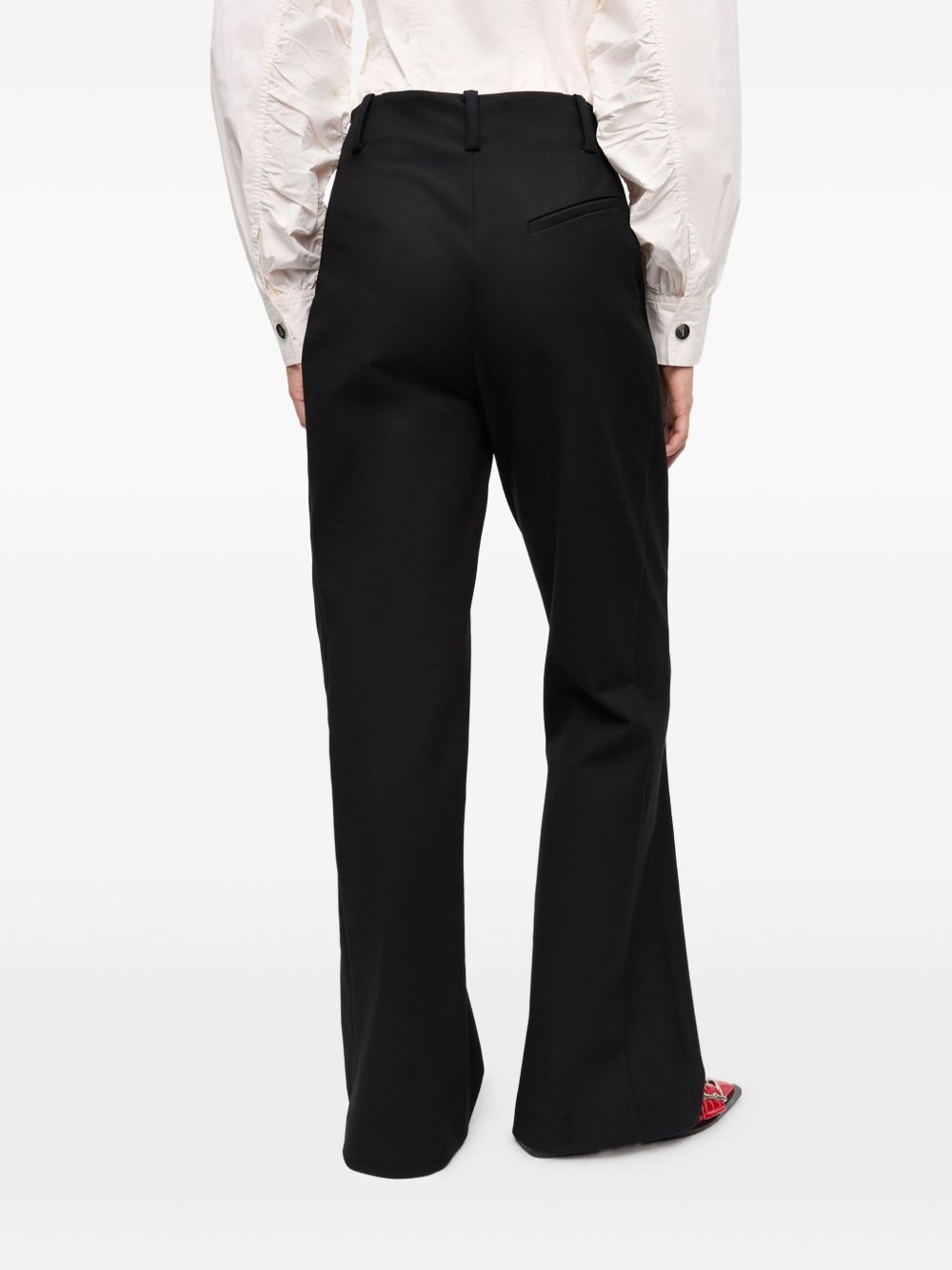 tailored palazzo pants - 4
