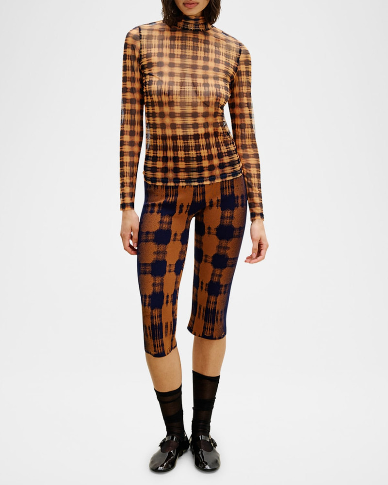 PH5 Sulley Plaid Turtleneck Top outlook