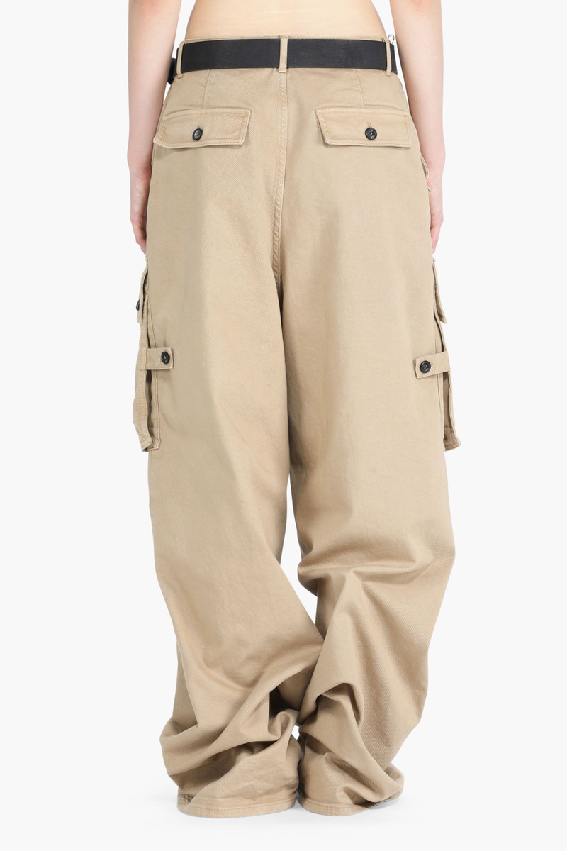 N°21 WIDE-LEG CARGO TROUSERS outlook