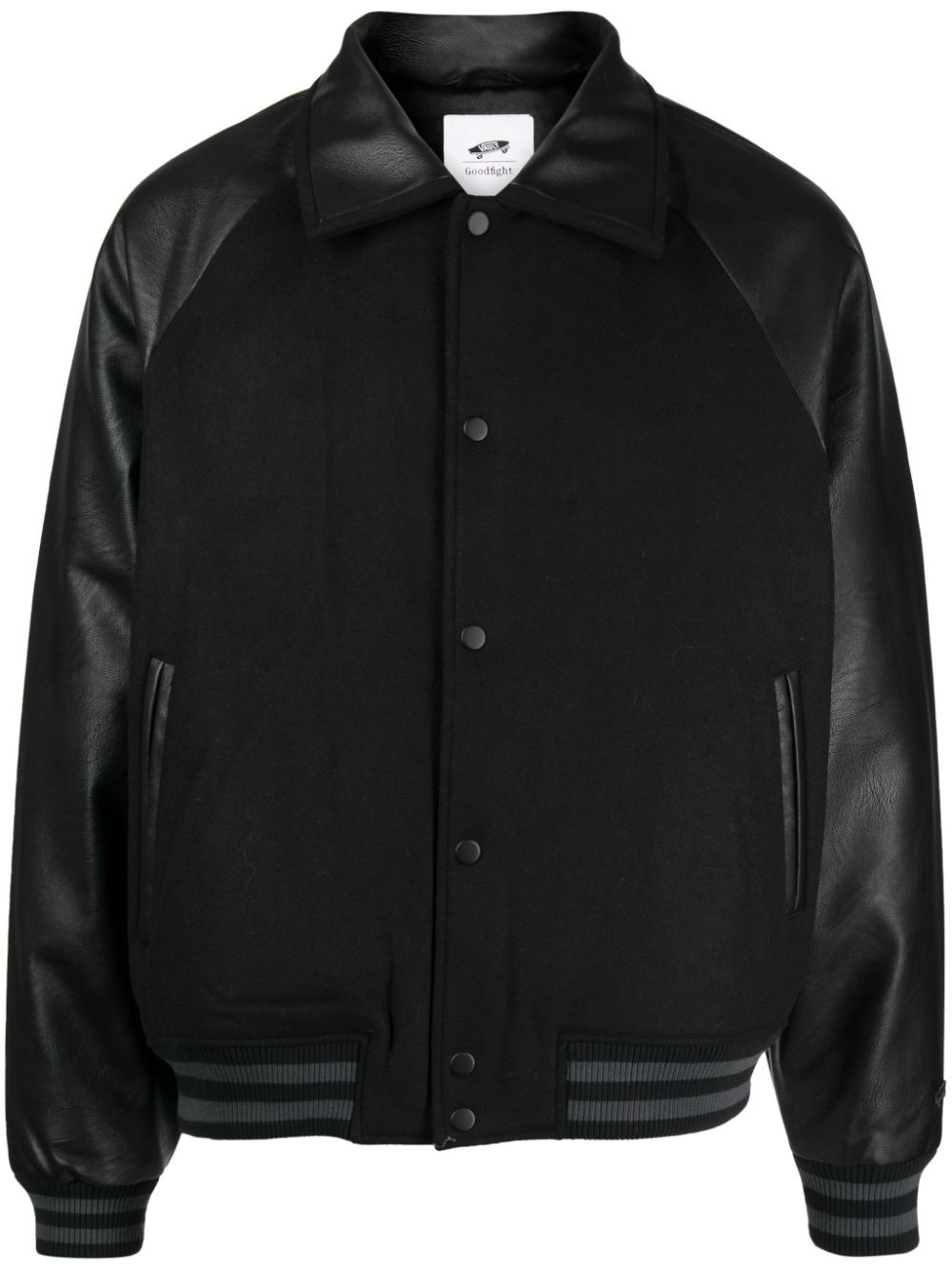 X Goodfight Lettermans panelled bomber jacket - 1