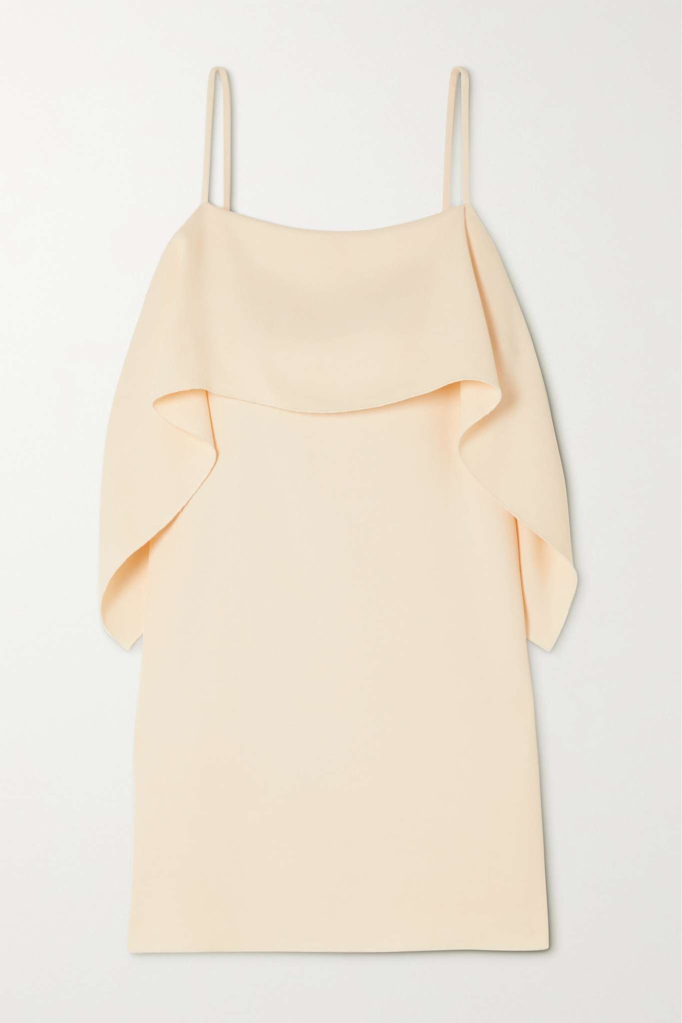 Draped ribbed-jersey camisole - 1