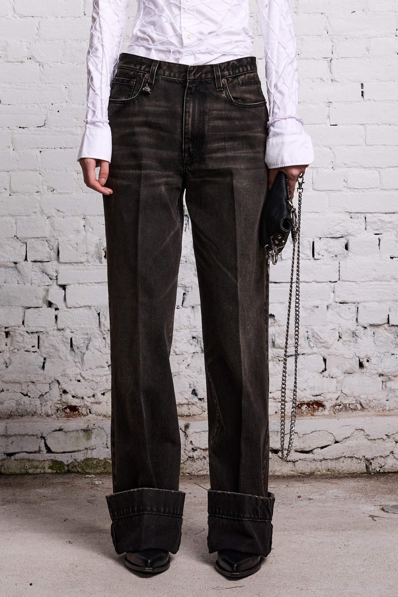 NINA STRAIGHT - VINTAGE BOYD BLACK - 4