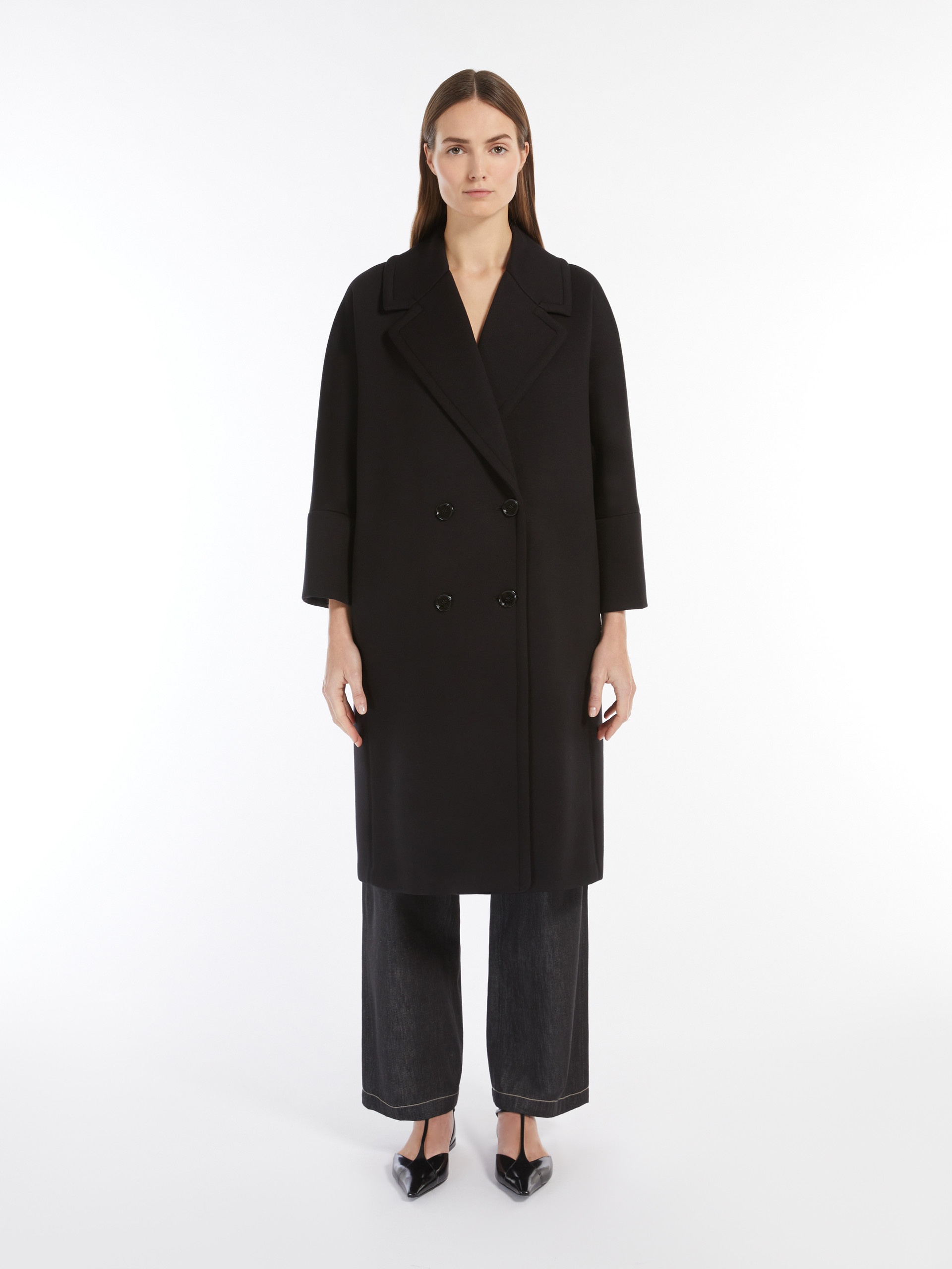 EMMA Bonded jersey midi coat - 3