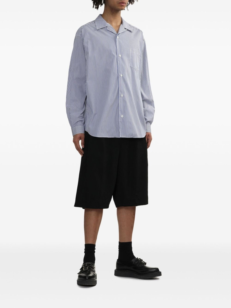 Comme des Garçons Homme striped button-up shirt outlook