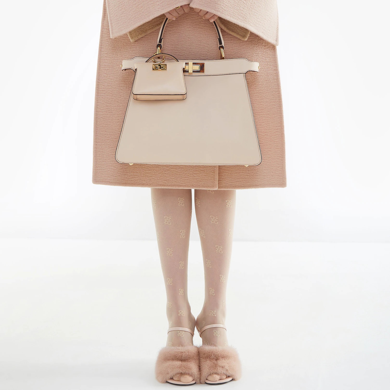 Charm in pink nappa leather - 4