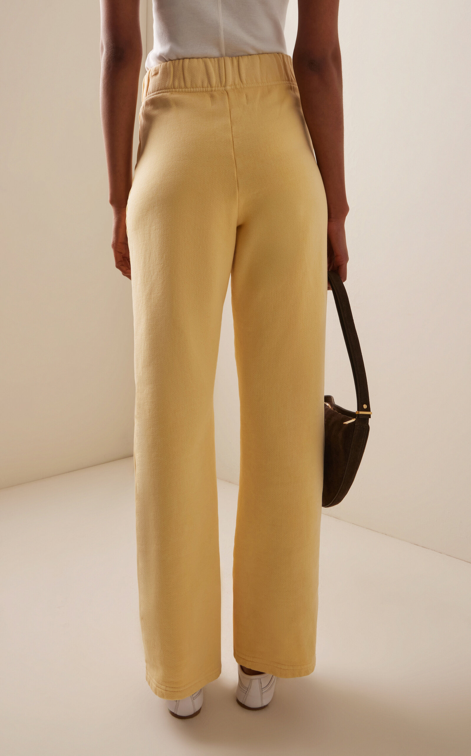 Eazy Classic Cotton Sweatpants yellow - 4