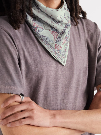 visvim Printed Cotton-Khadi Bandana outlook