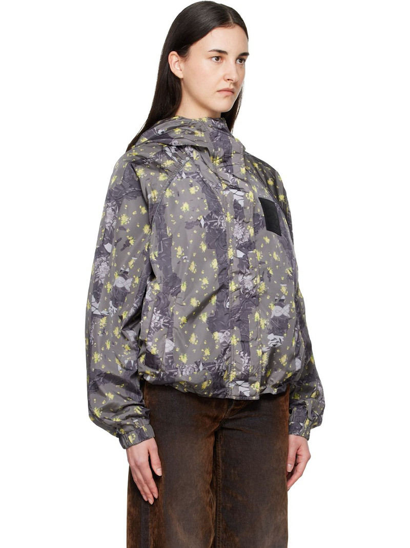 Gray Flowers Jacket 2