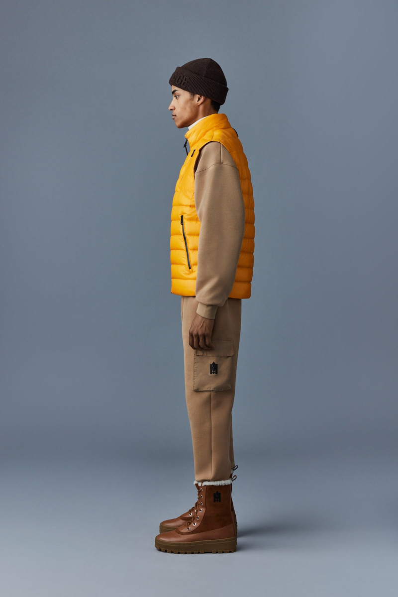 HARDY Re-Stop down vest with patch pocket for men 3