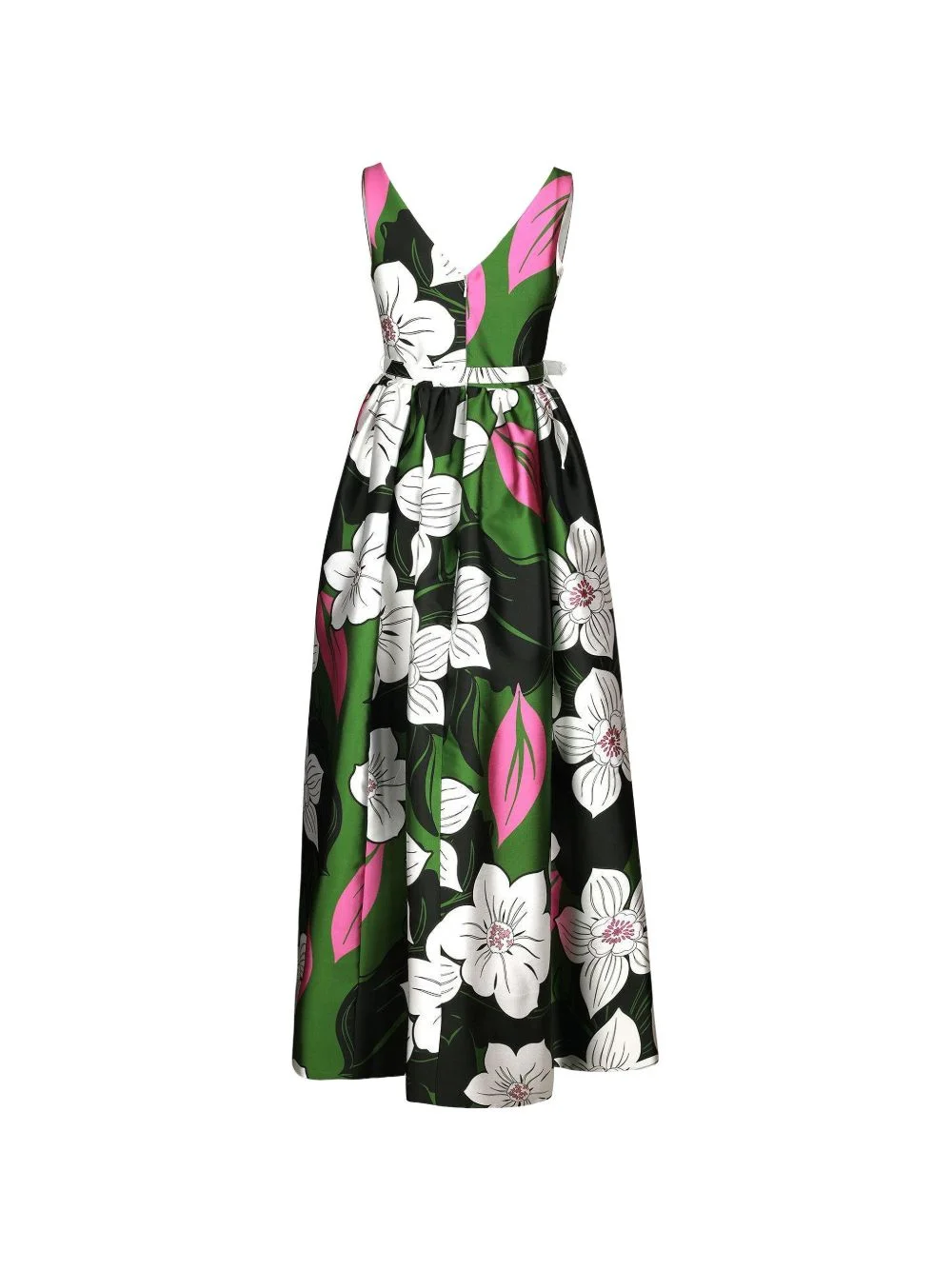 Isabella floral-print maxi dress - 1